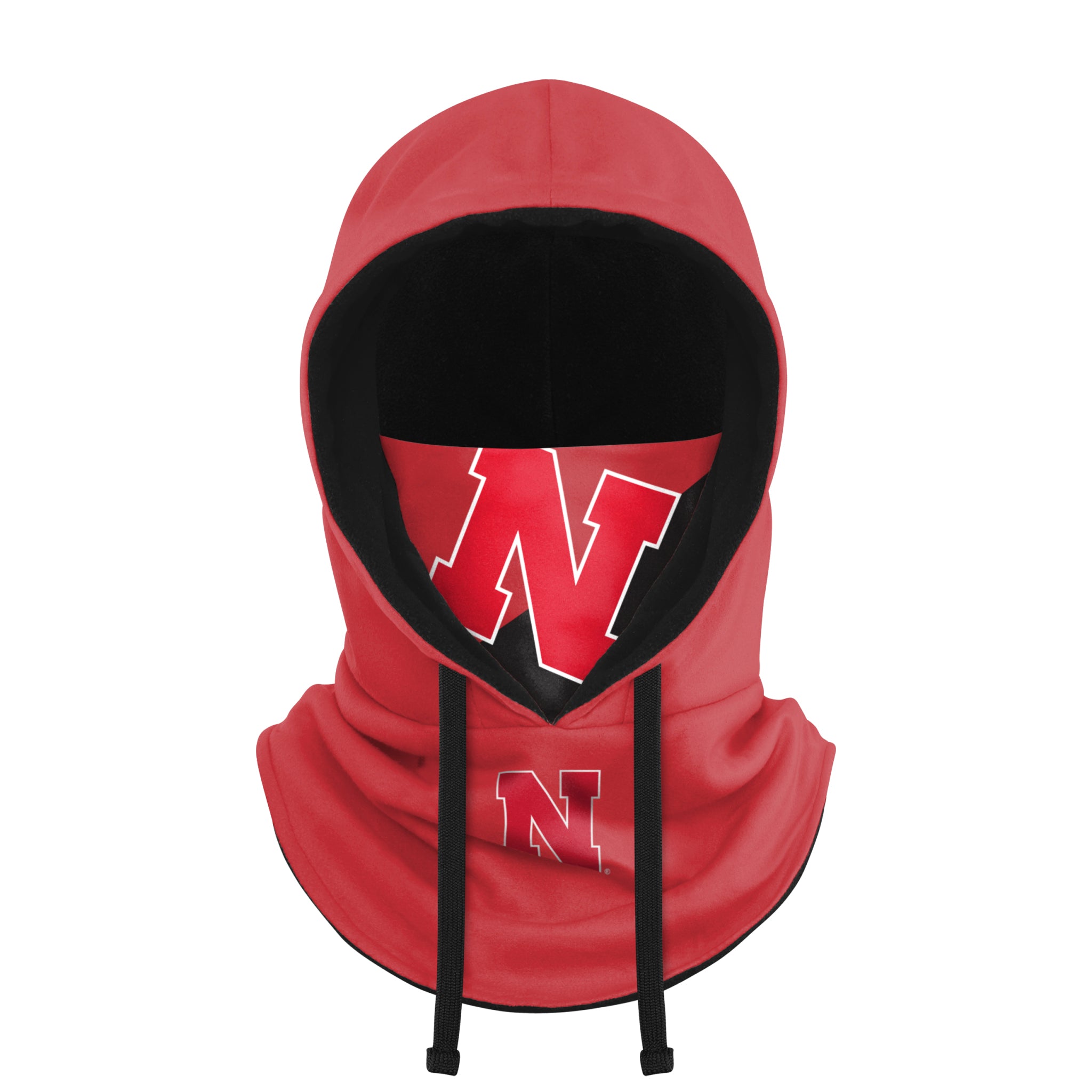 Nebraska Cornhuskers Drawstring Hooded Gaiter
