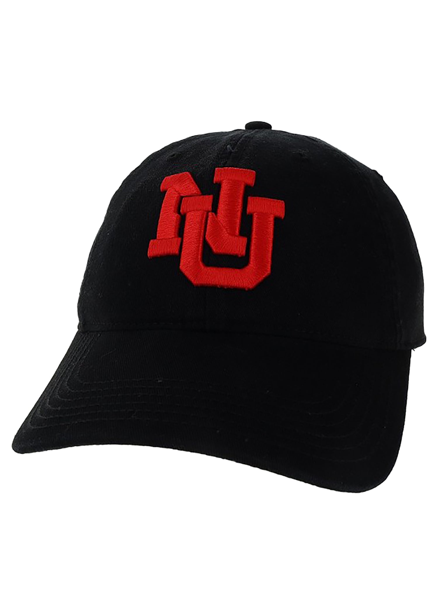 NU Black Hat, Adjustable, Curved Bill