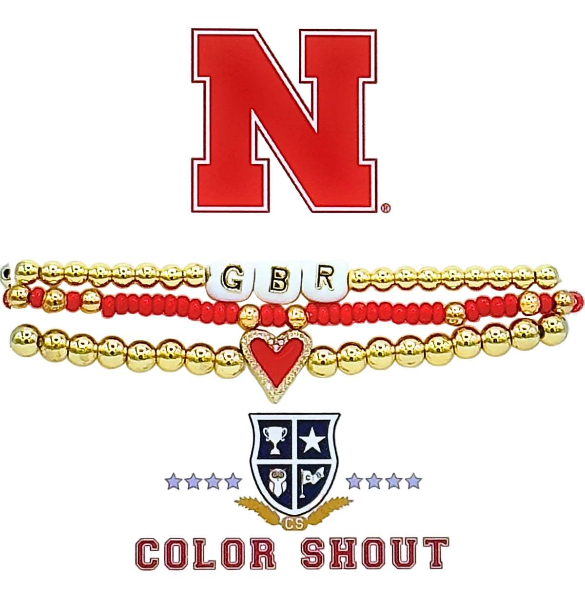 Color Shout Love Stack Bracelet