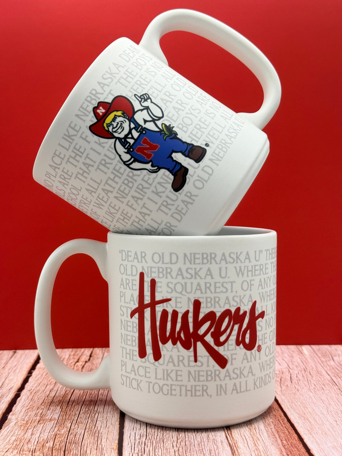 Herbie “Dear Old Nebraska U” Song Nebraska Cornhuskers Mug