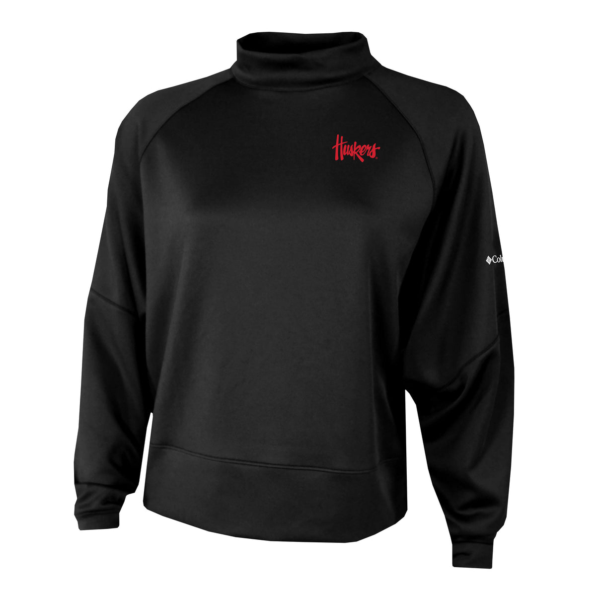 Columbia GOLF Women's Par-Performance Mock Neck - Nebraska Cornhuskers
