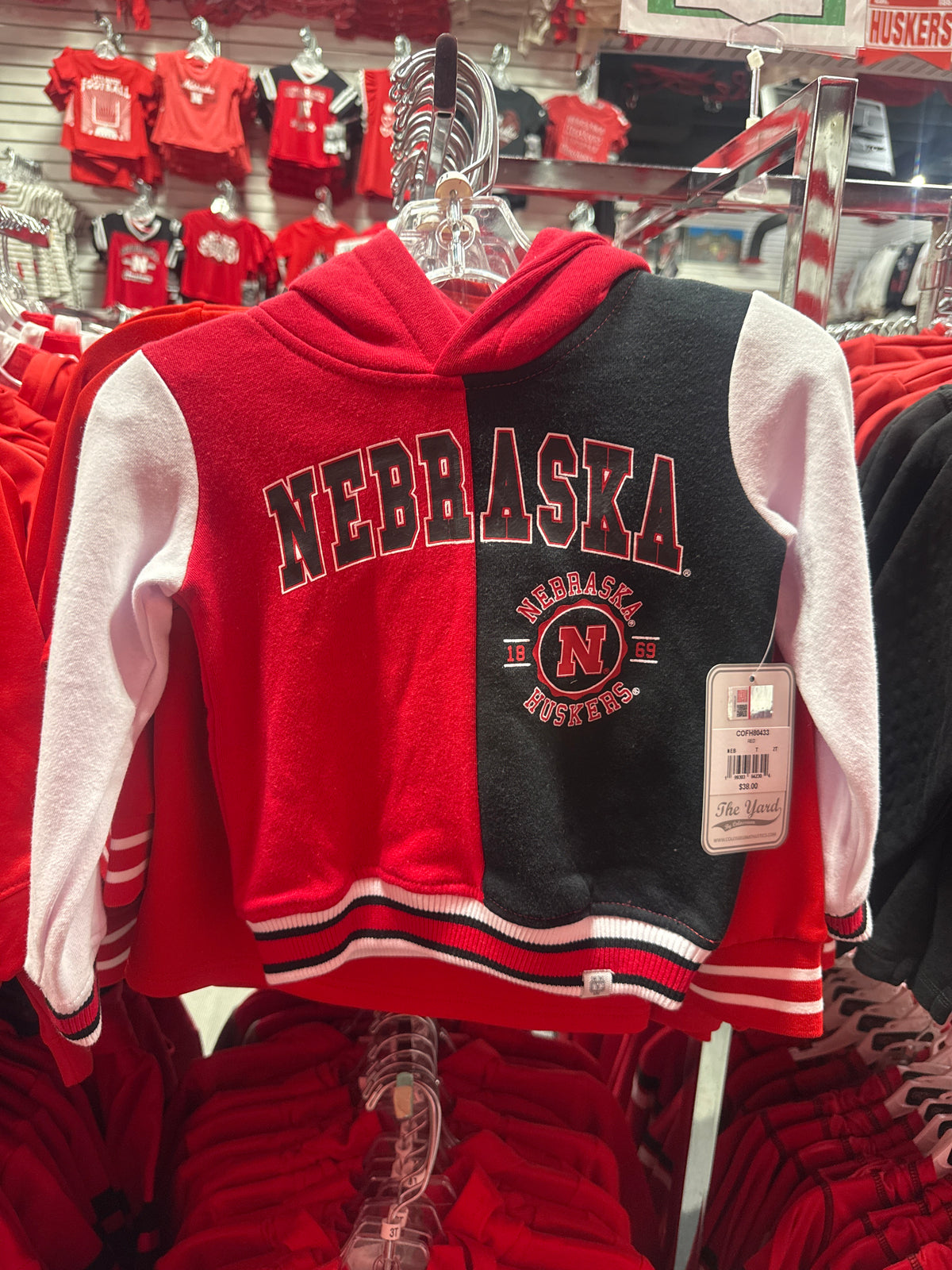 Toddler Split Color Hoodie