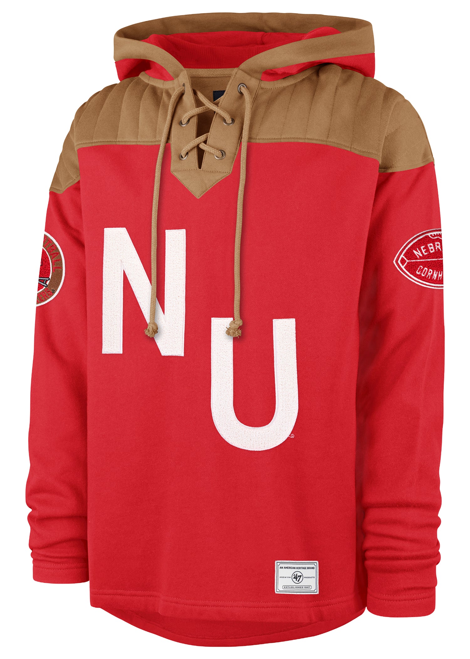 Nebraska Cornhuskers Flannagan '47 Wingback Lacer NU