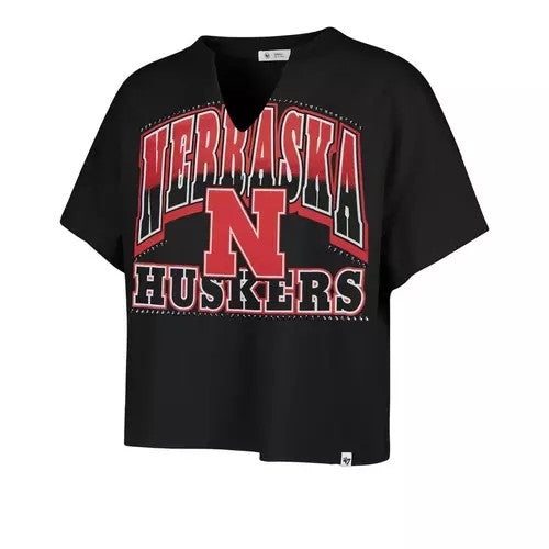 47 Brand Women's Nebraska Cornhuskers Win Big Oversized T-Shirt