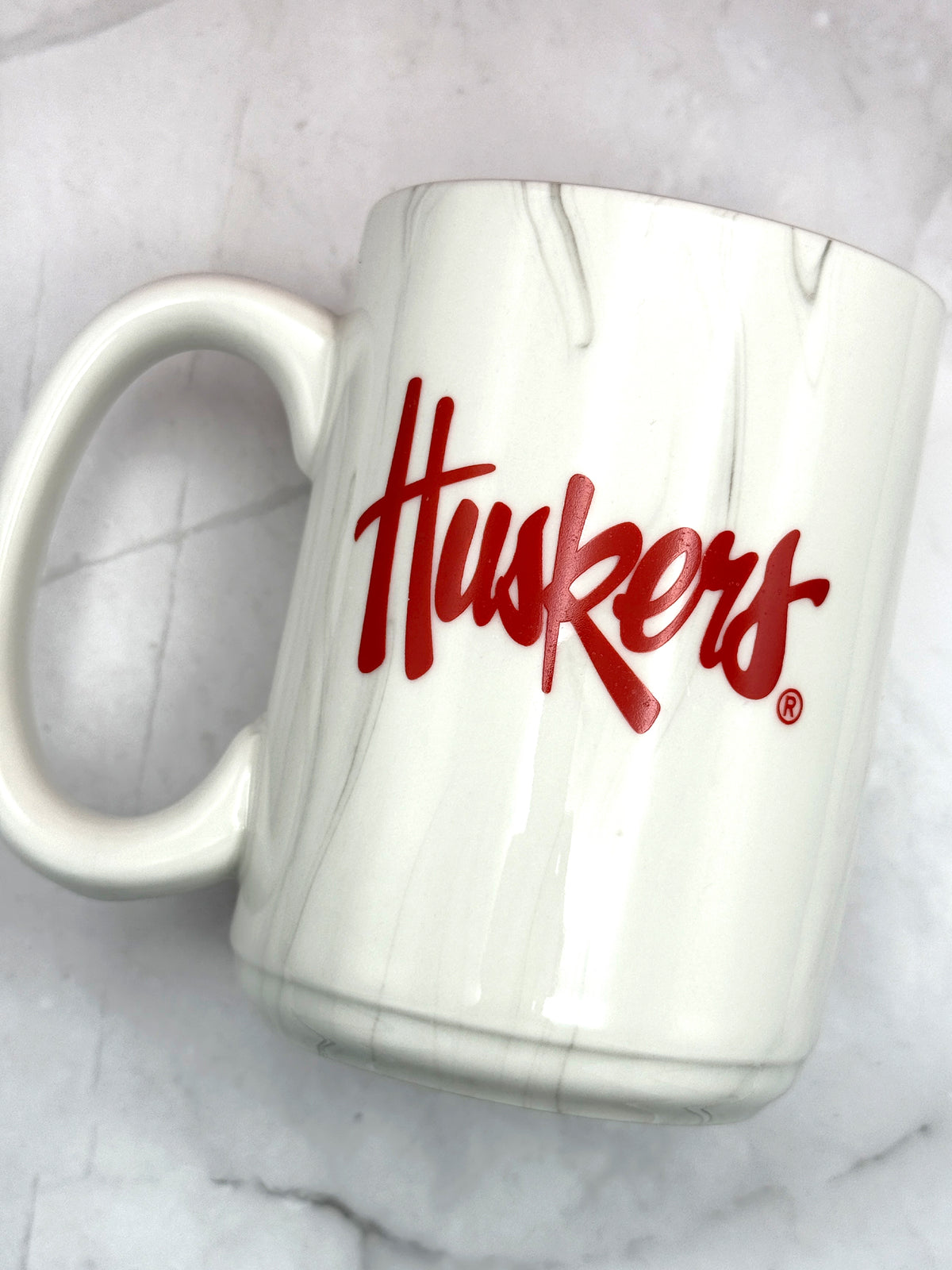 Marbled Script Huskers Mug