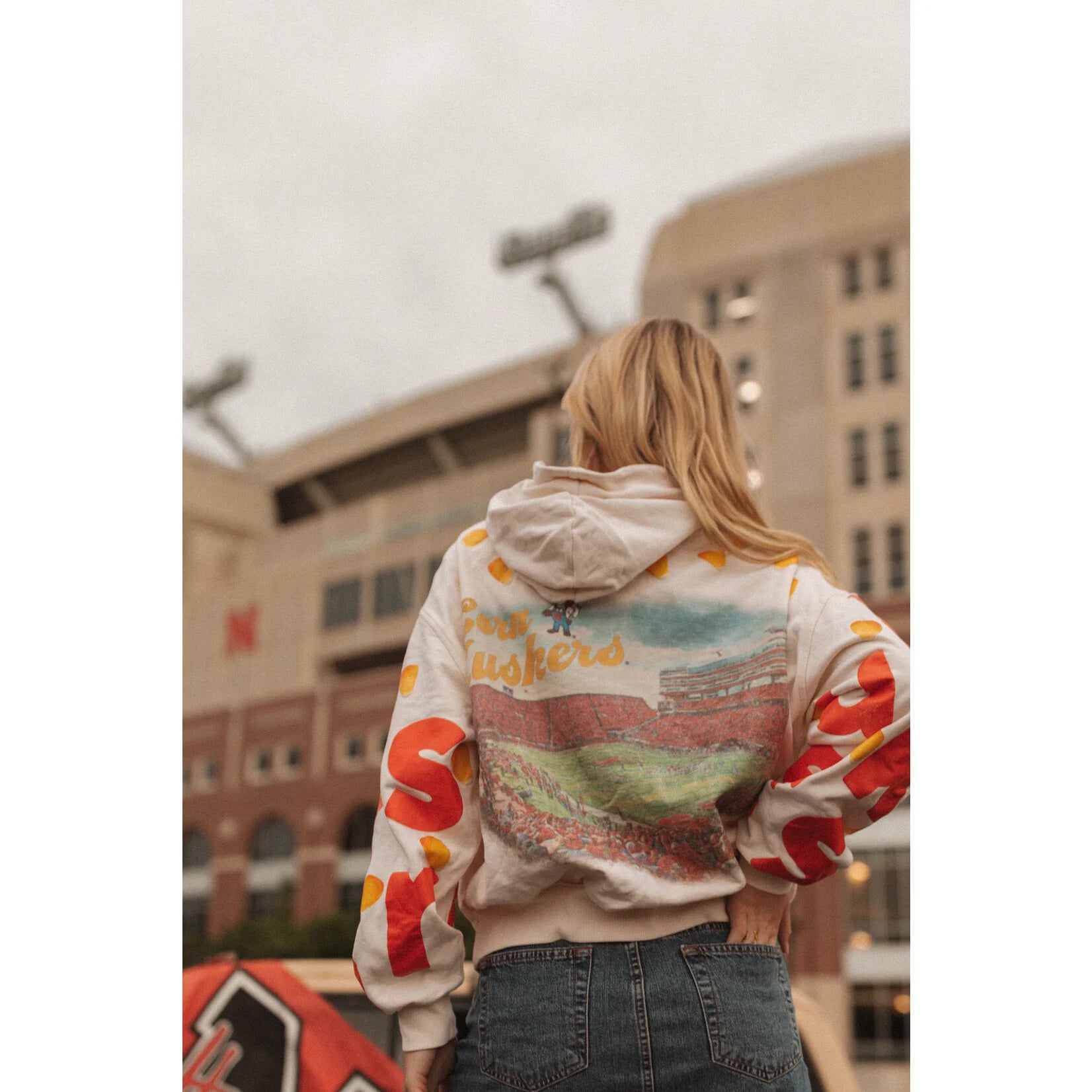 Corn Kernel Hoodie - Nebraska Cornhuskers