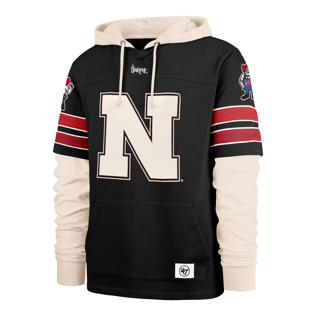 '47 Blackout Hoodie - Nebraska Cornhuskers
