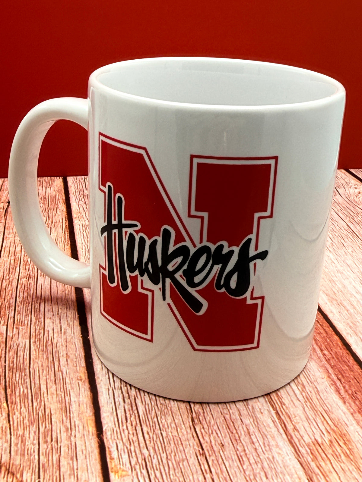 Vintage Huskers Logo Mug