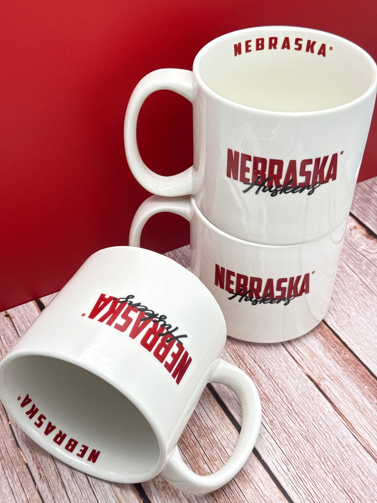 Huskers Stackable Mug Nebraska Cornhuskers