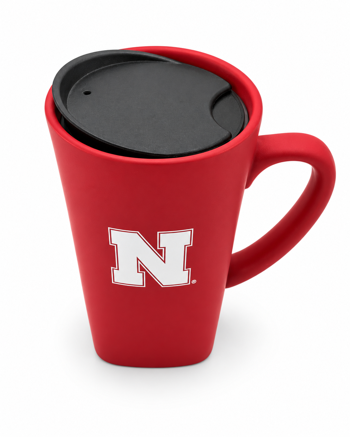 Soft Touch Ceramic Nebraska Travel Coffee Mug
