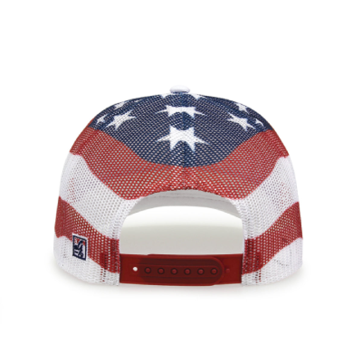 American Flag Herbie Patriotic Hat, Pre-Curved Bill, Snapback - Nebraska Cornhuskers