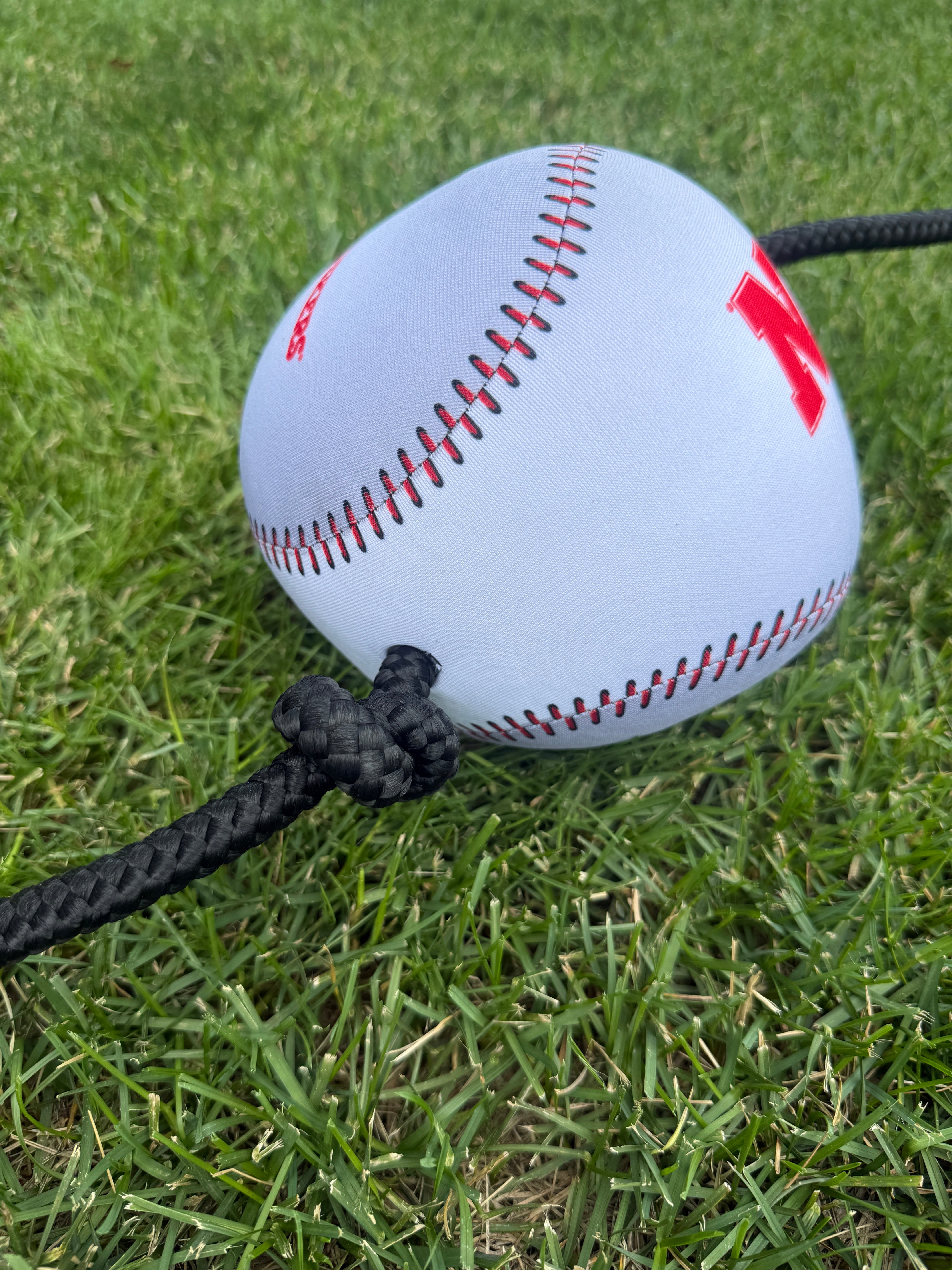 Baseball Dog Tug Toy - Nebraska Cornhuskers