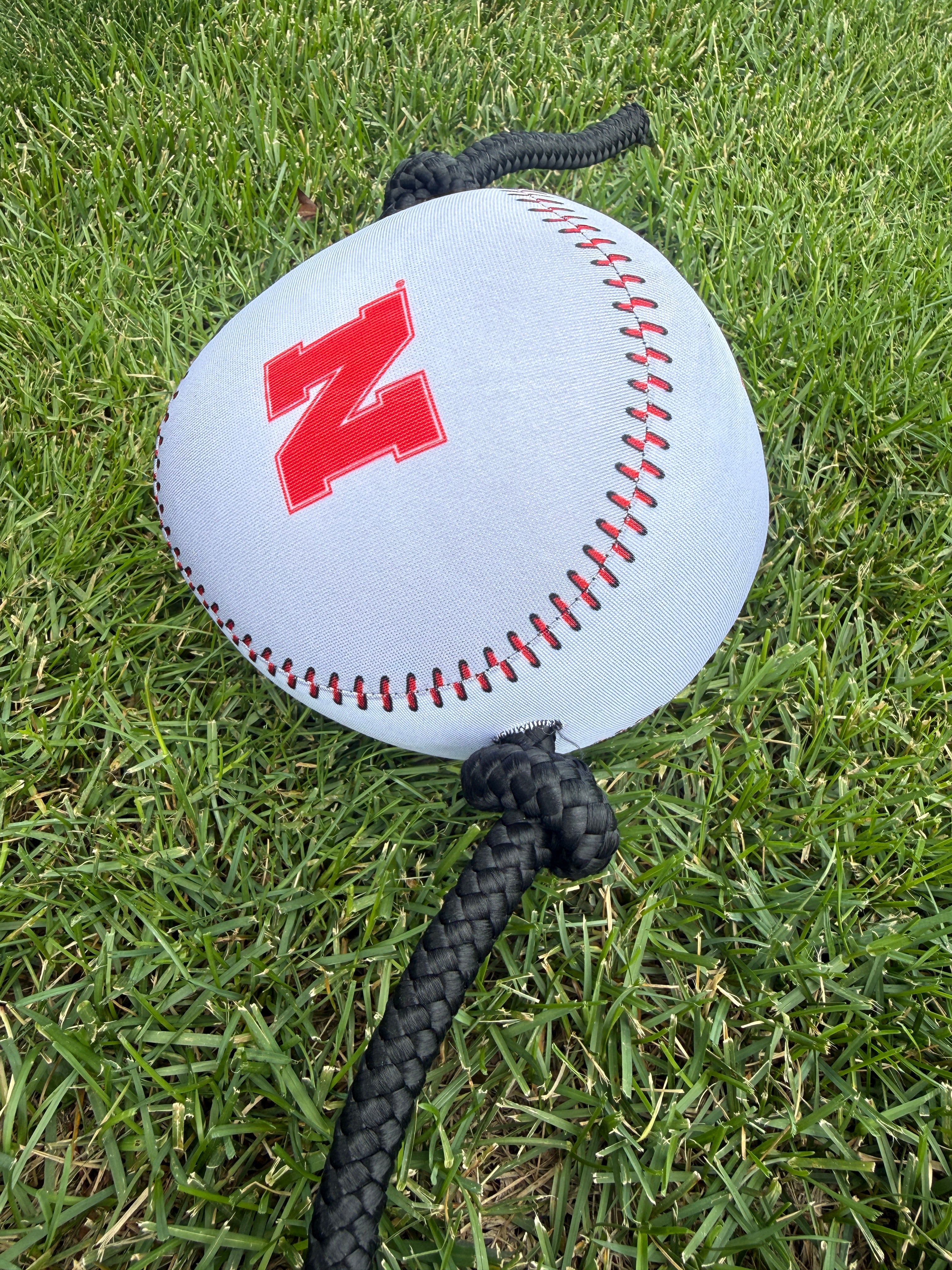 Baseball Dog Tug Toy - Nebraska Cornhuskers