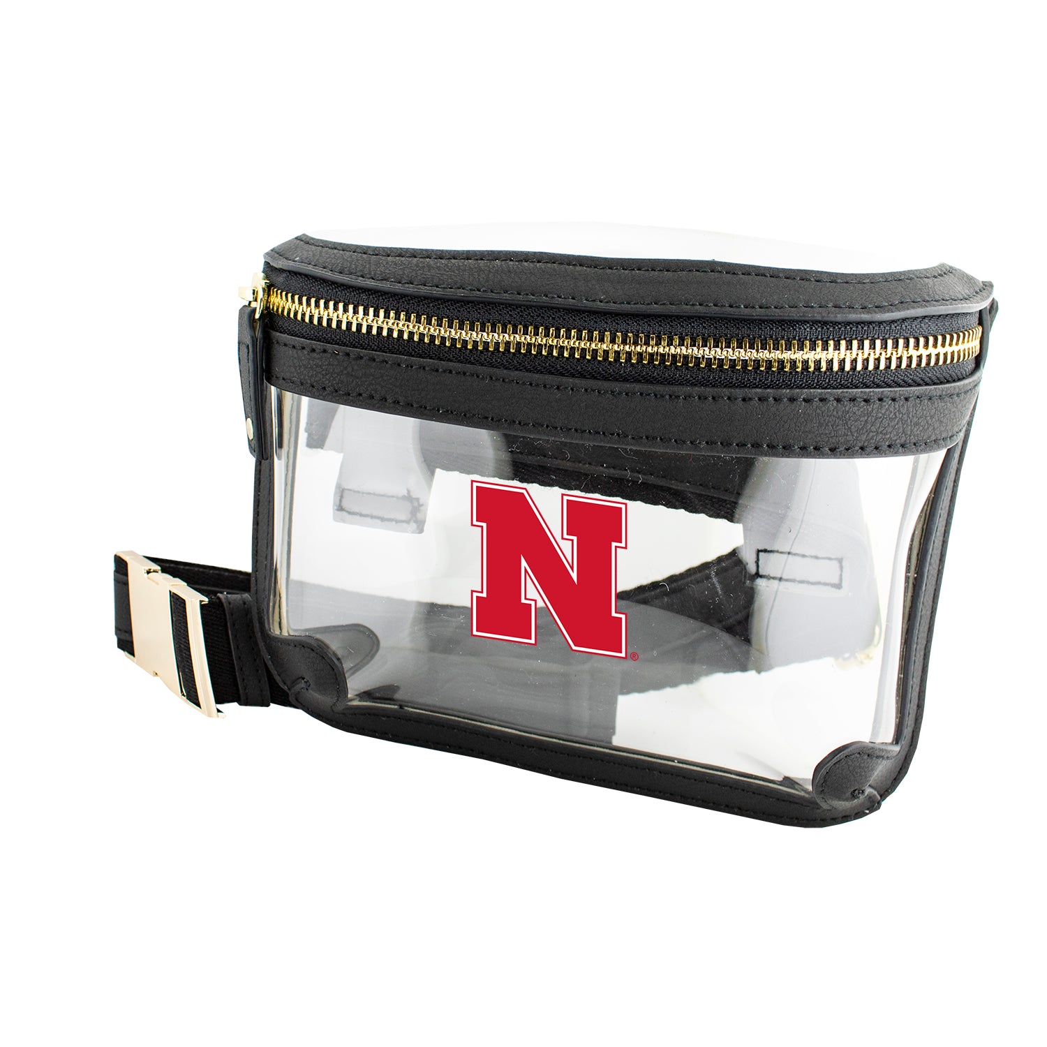 Belt Bag Clear Fannypack Purse - Nebraska Cornhuskers