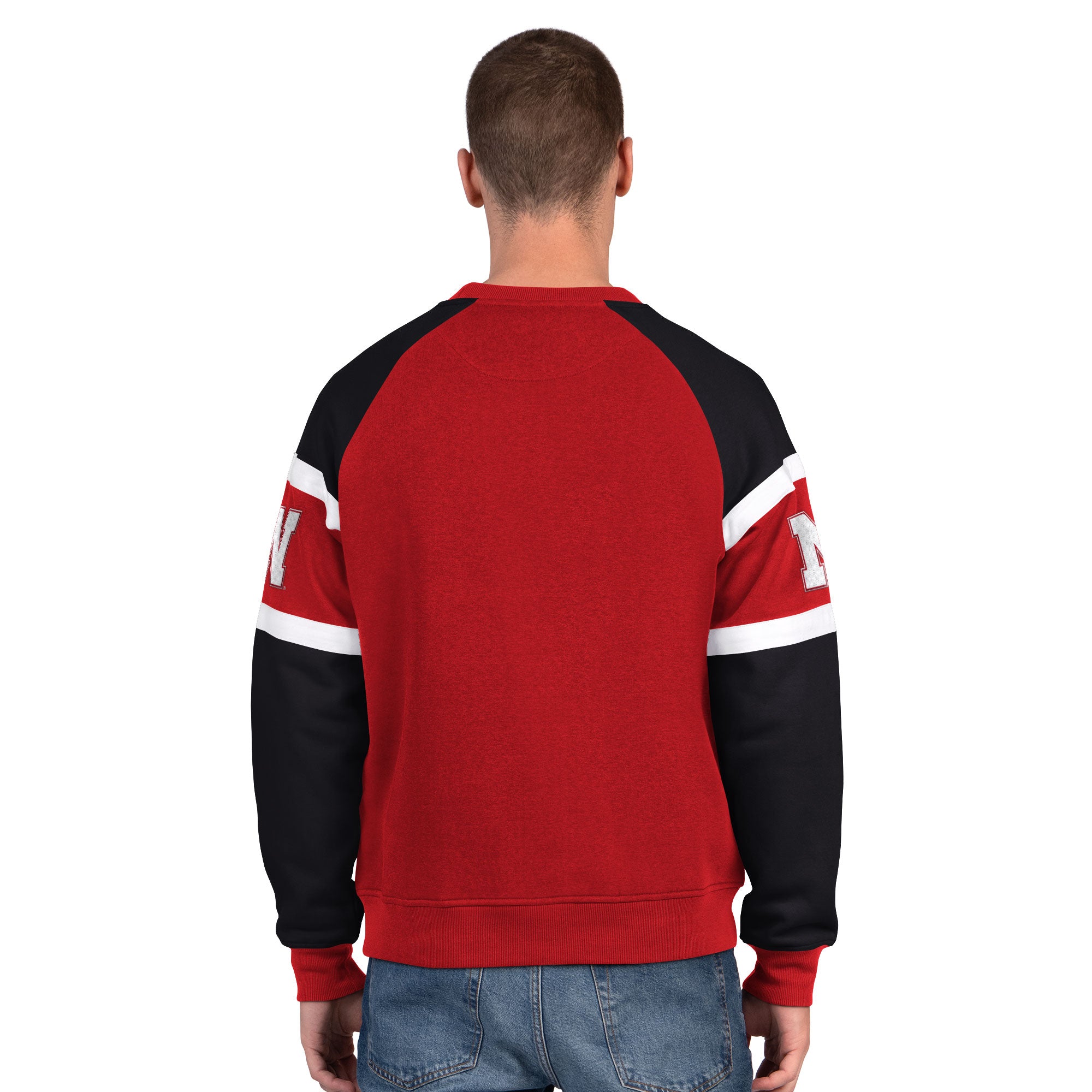 Big N Colorblock Crewneck Sweatshirt