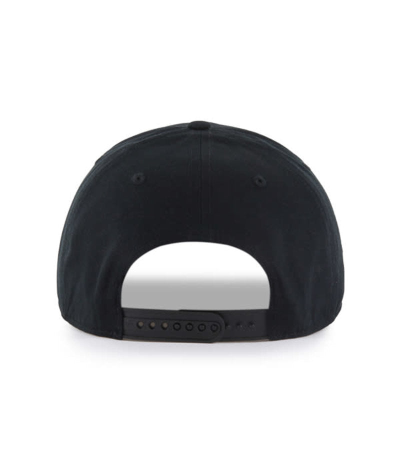 Black Overhand '47 Hitch Hat, Curved Bill, Snapback - Nebraska Cornhuskers