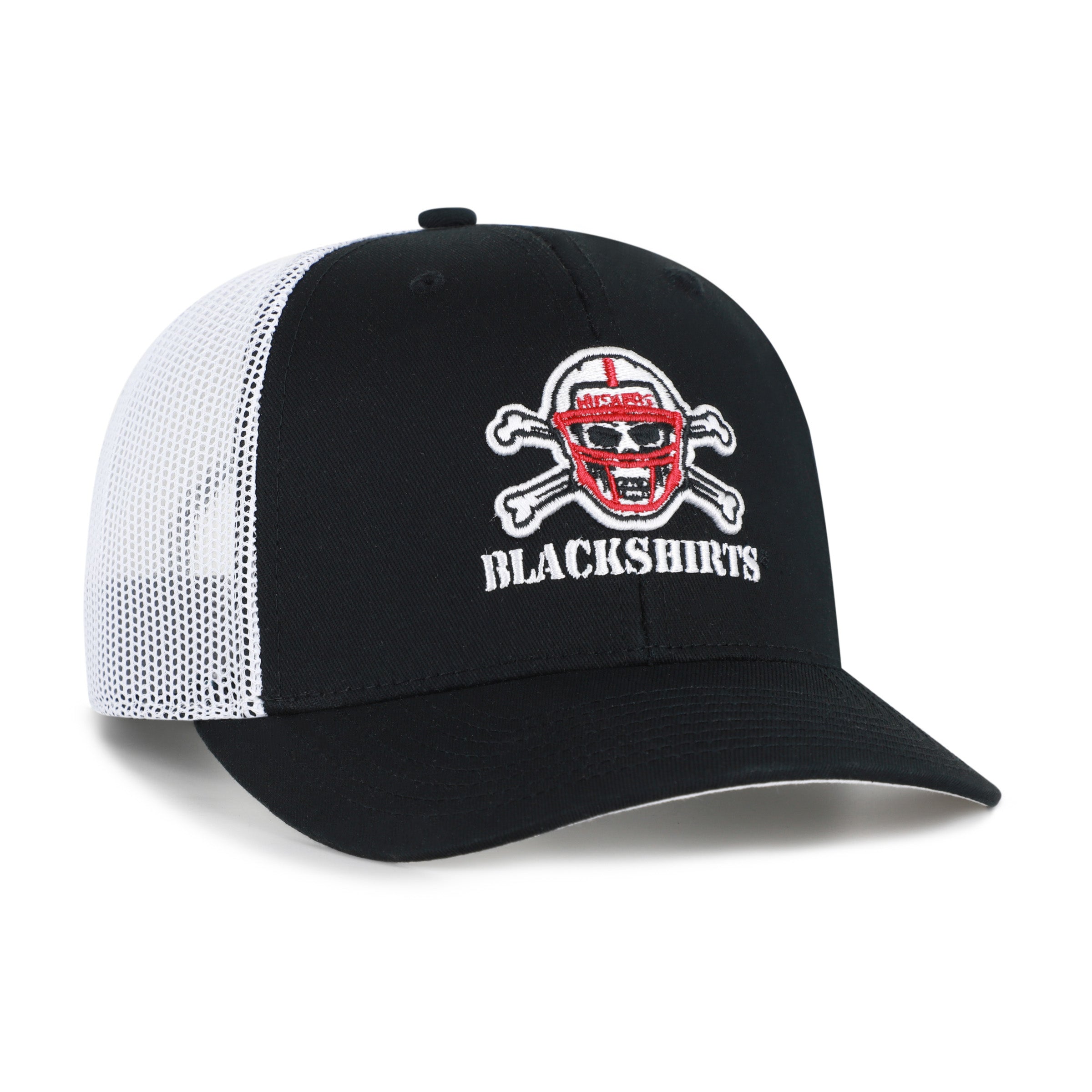 Black Trawler '47 Clean Up Hat, Curved Bill, Snapback - Nebraska Cornhuskers