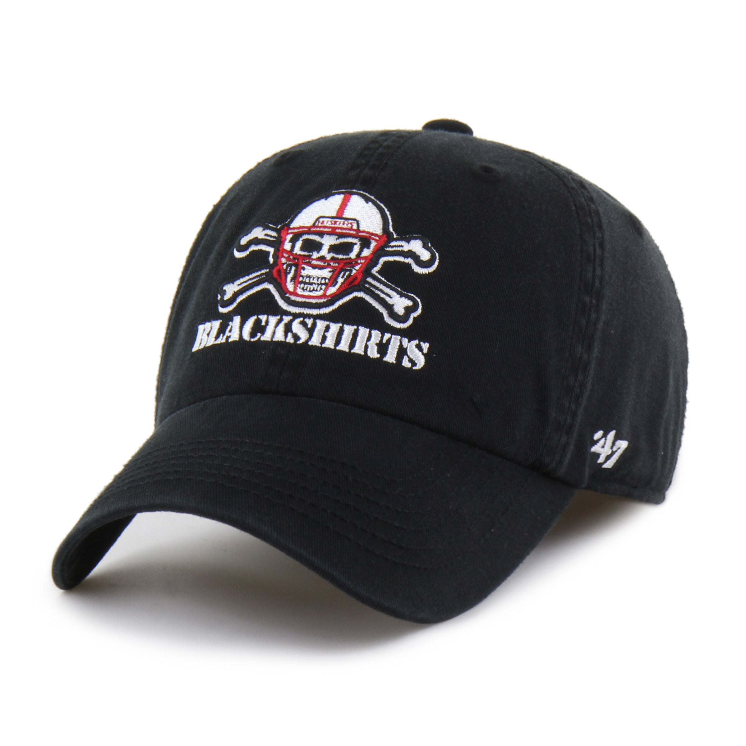Blackshirts Classic '47 Franchise Hat, Curved Bill, Fitted - Nebraska Cornhuskers