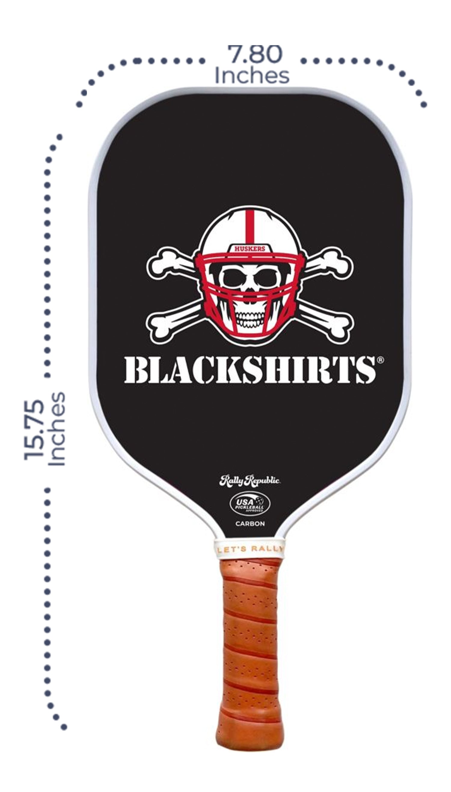Blackshirts Pickleball Paddle with Paddle Cover