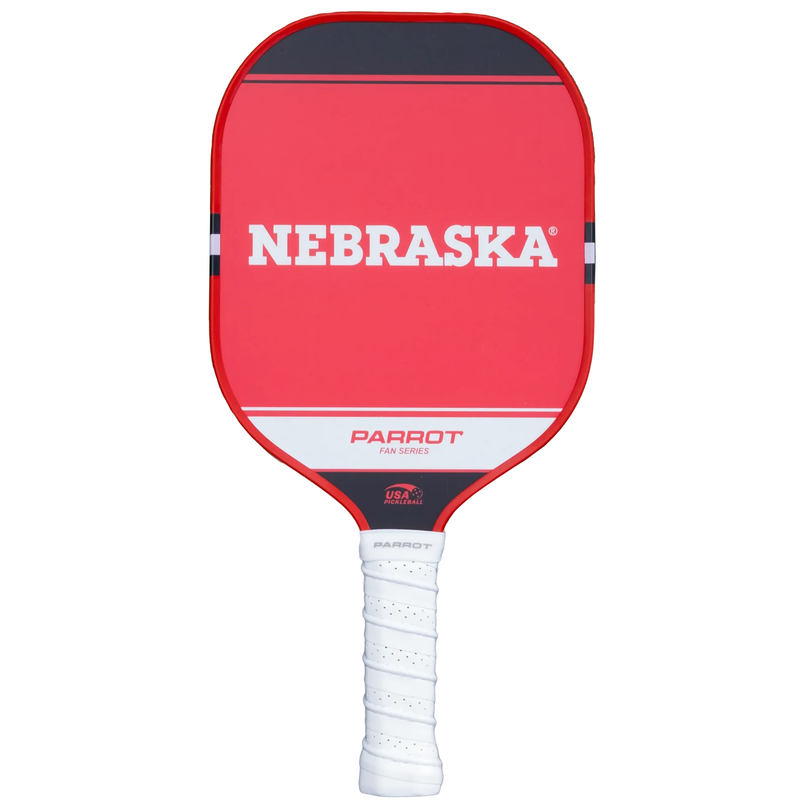 Block N and Nebraska Red Pickleball Paddle - Nebraska Cornhuskers