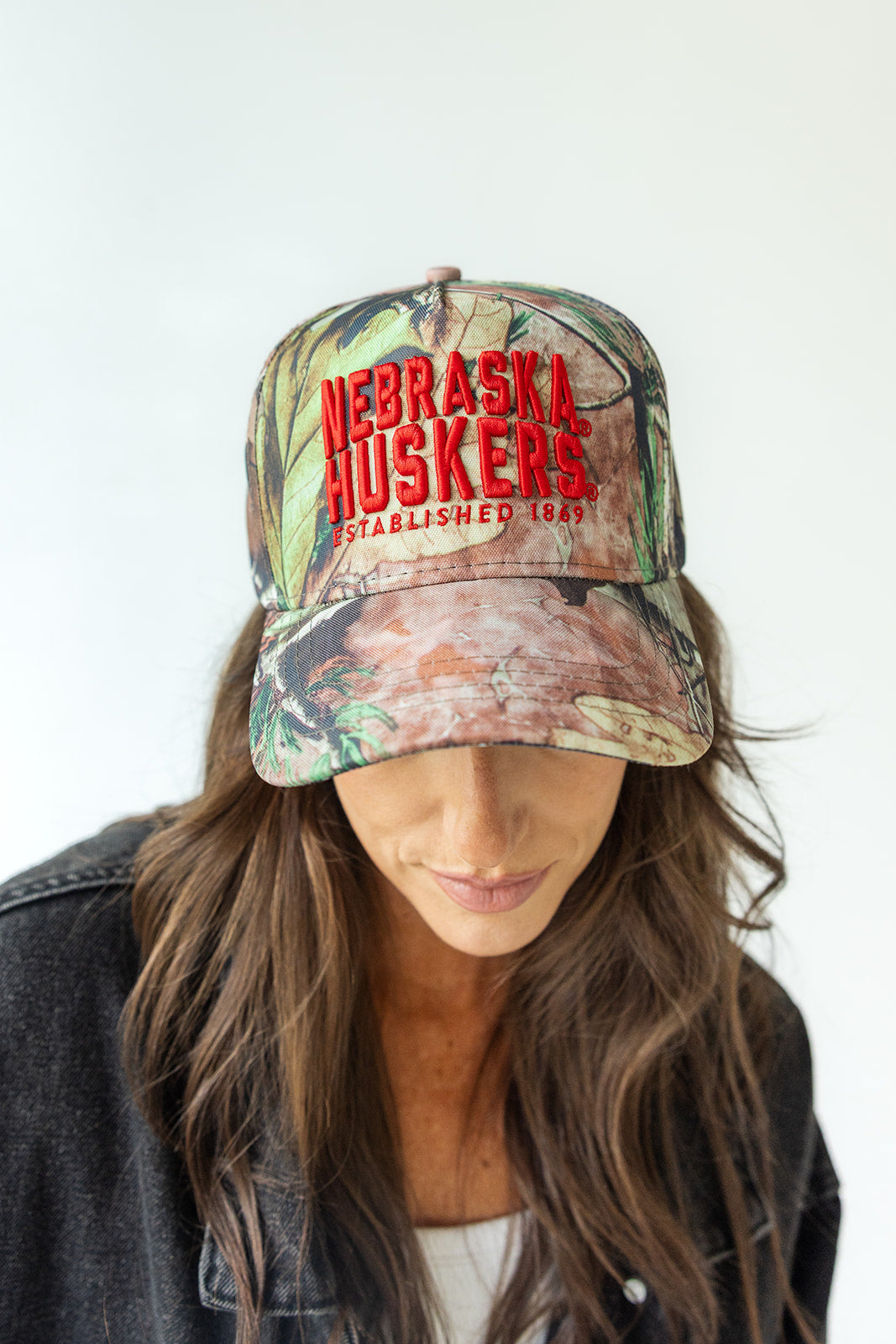 Brando Camo Hat - Nebraska Cornhuskers