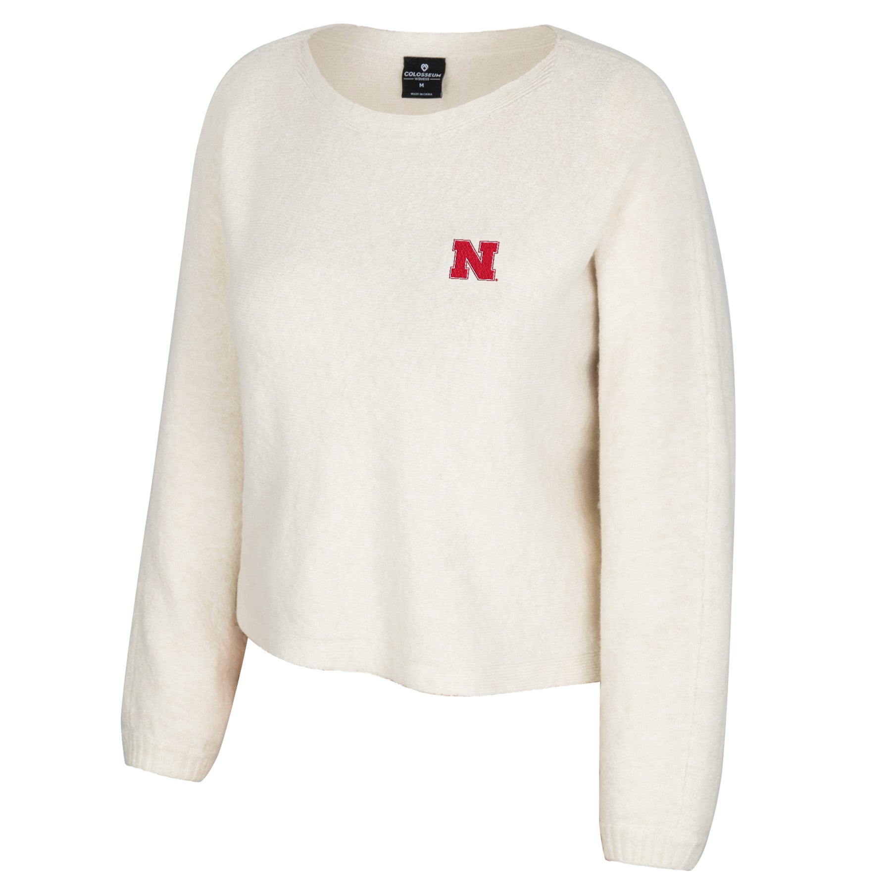Cream Wool Sweater Nebraska Cornhuskers