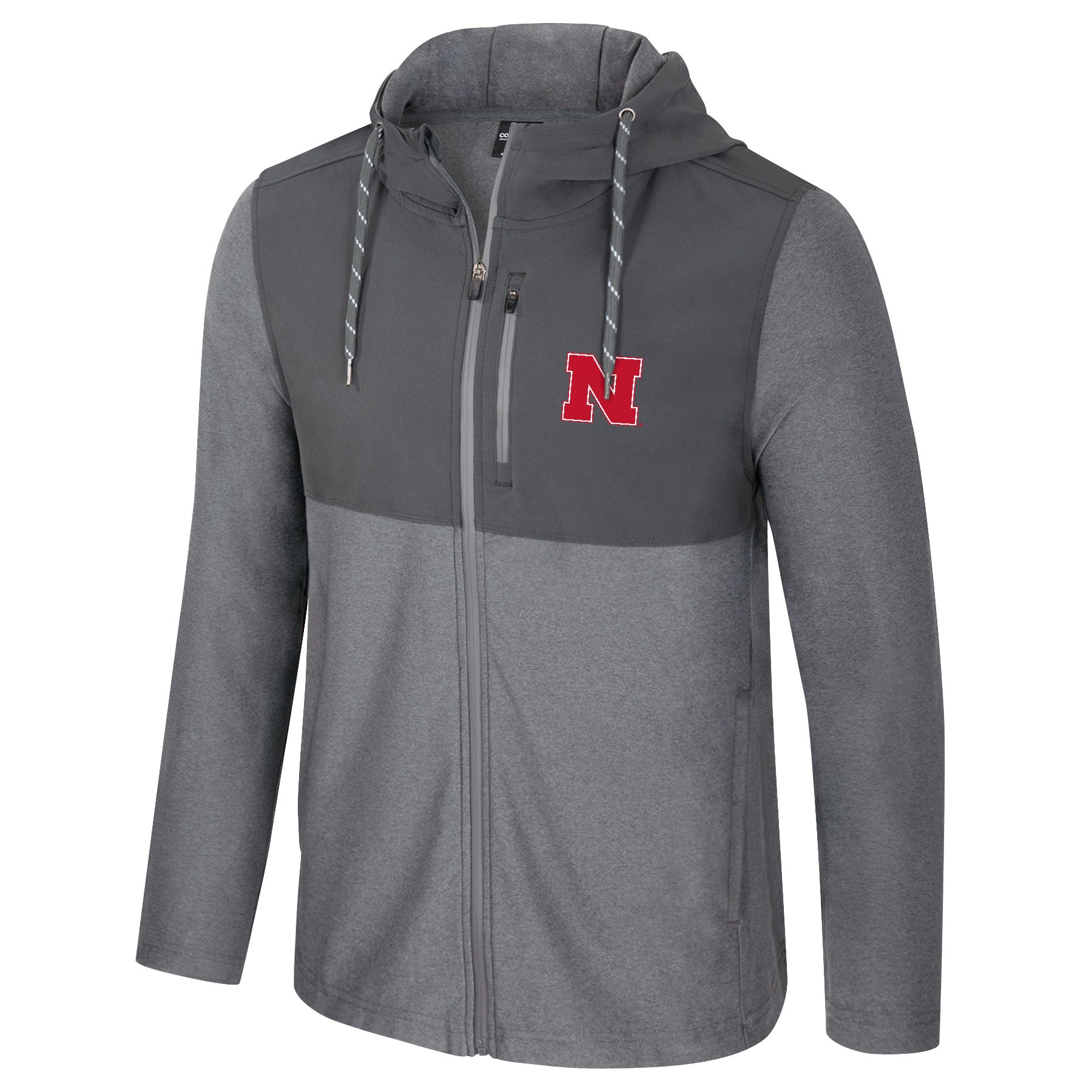 Gurney Full Zip Hooded Jacket - Nebraska Cornhuskers