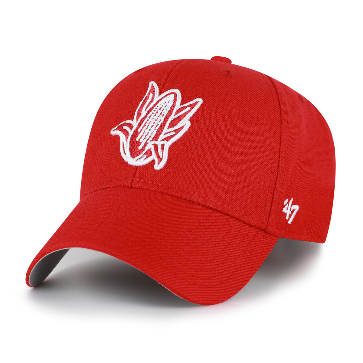 Vintage Red '47 Mvp Hat, Curved Bill, Velcro - Nebraska Cornhuskers