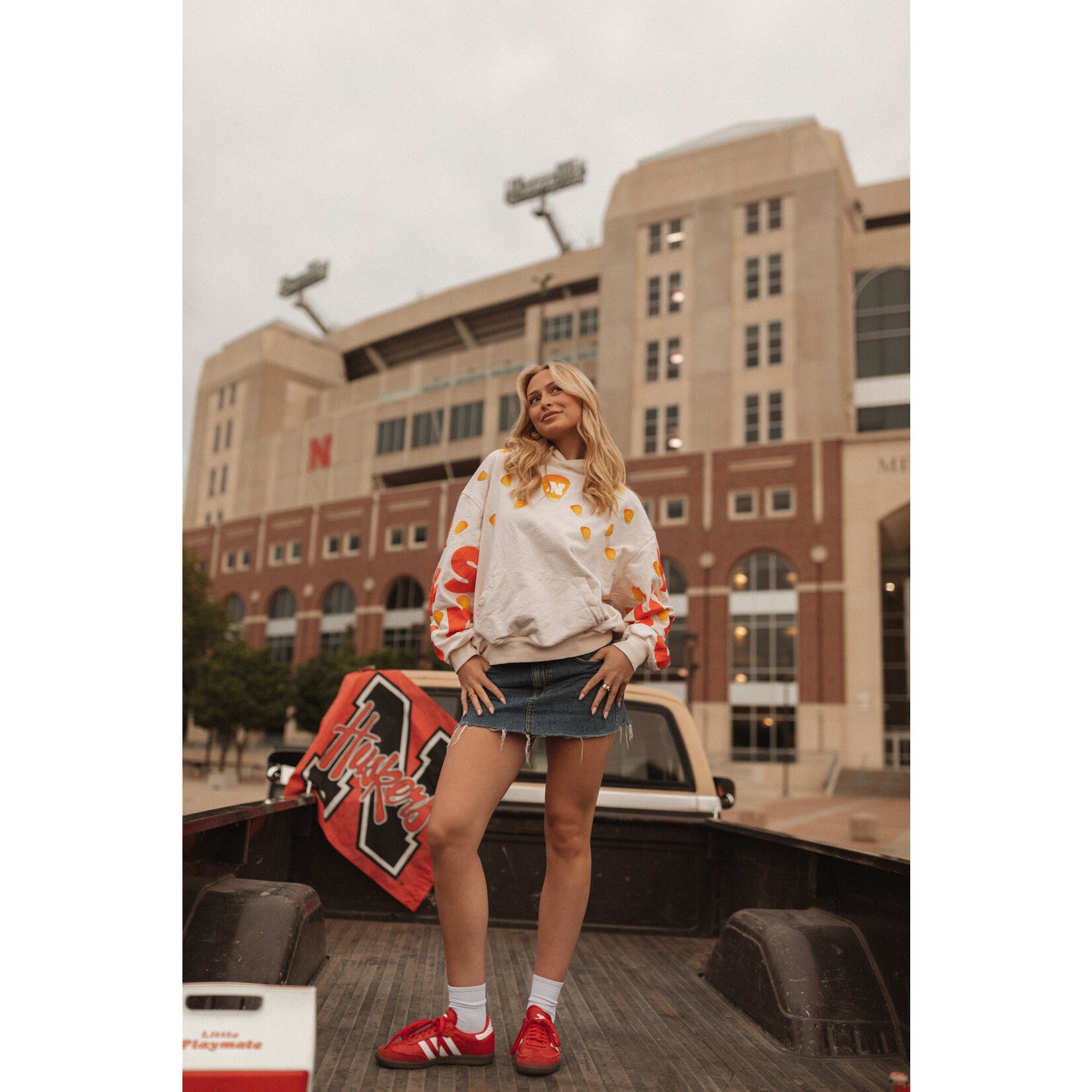 Corn Kernel Hoodie - Nebraska Cornhuskers