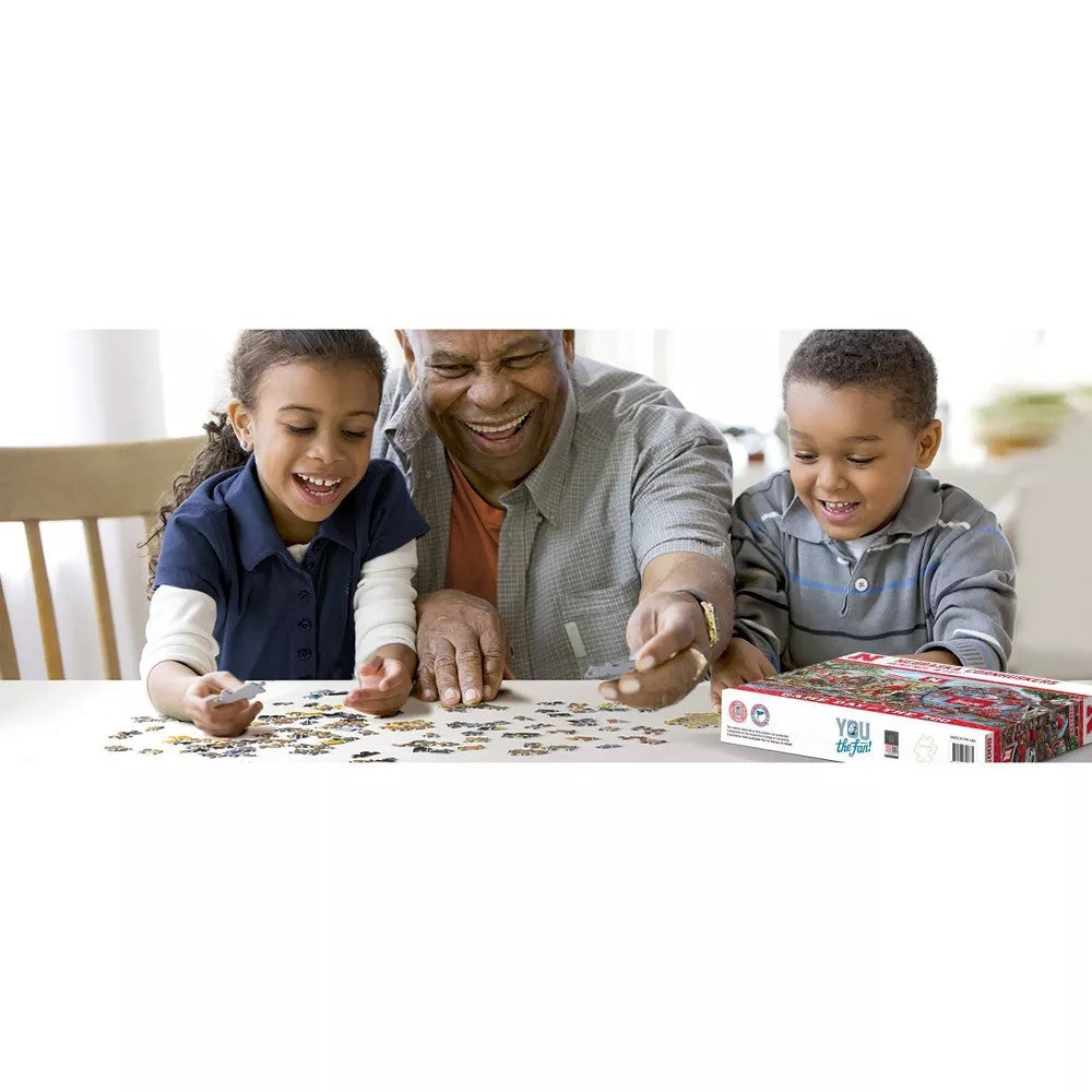 Day at the Zoo 500-piece Puzzle - Nebraska Cornhuskers