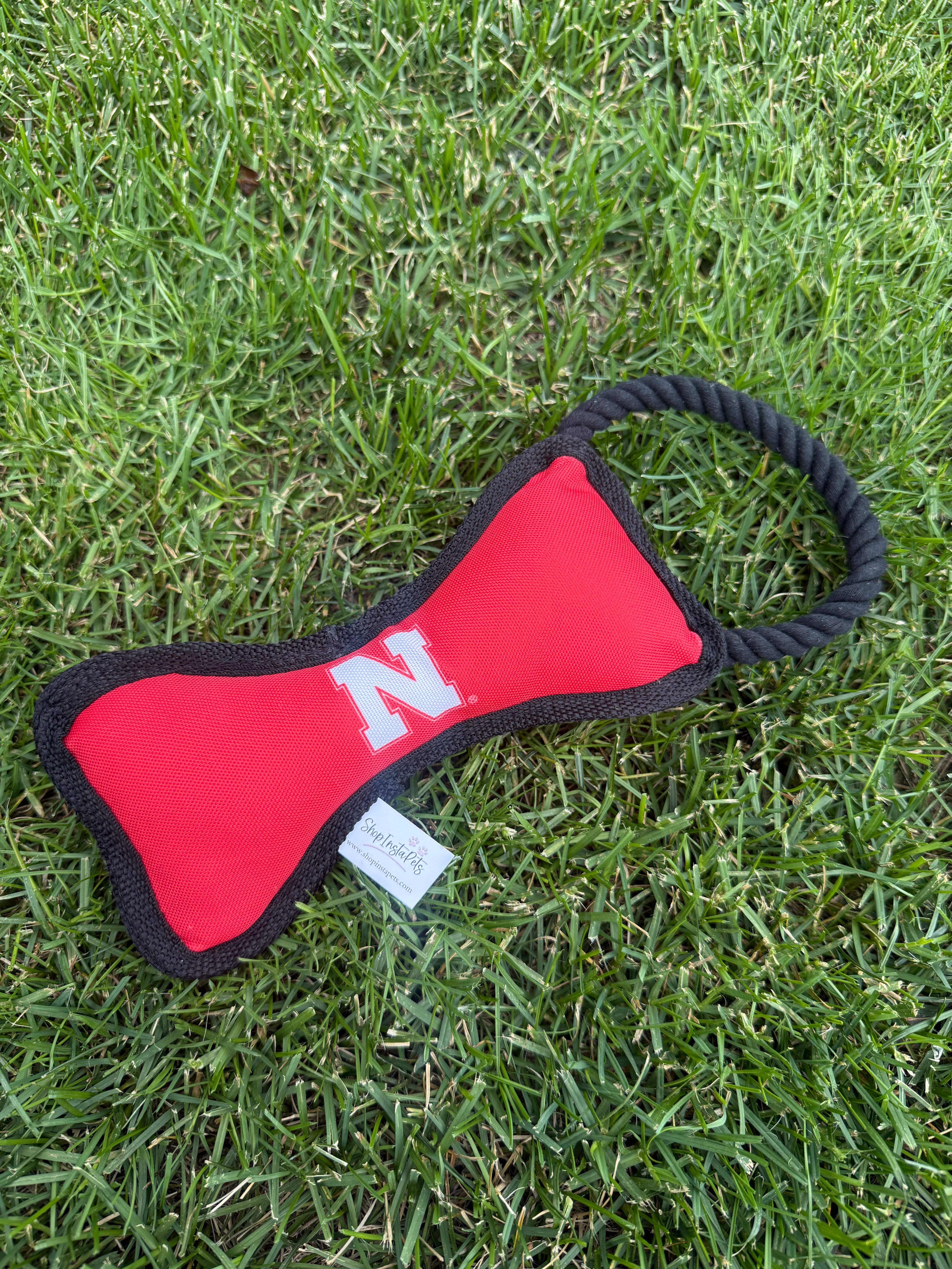 Dog Bone and Rope - Nebraska Cornhuskers