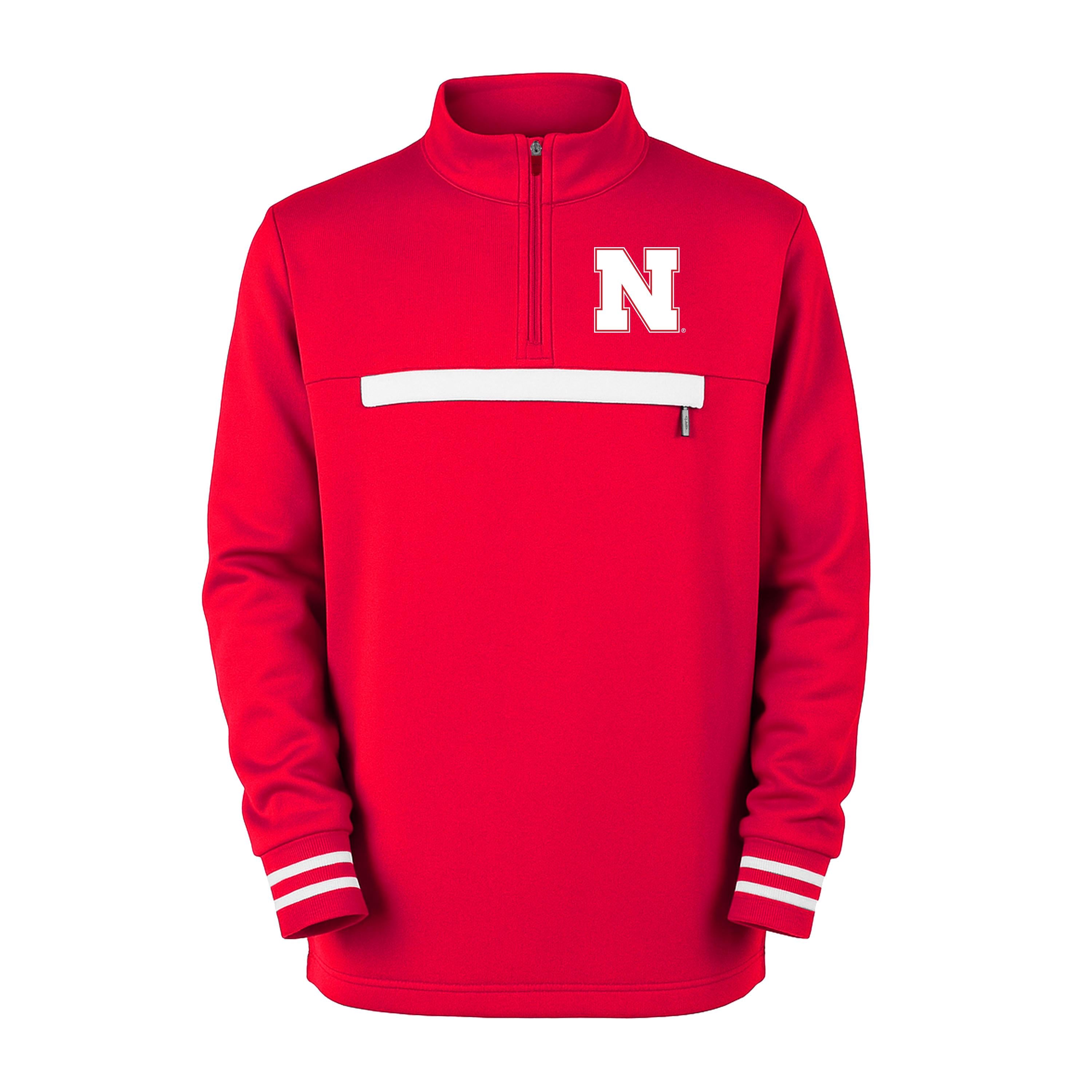 Garb Matthew Quarter Zip, Toddler - Nebraska Cornhuskers