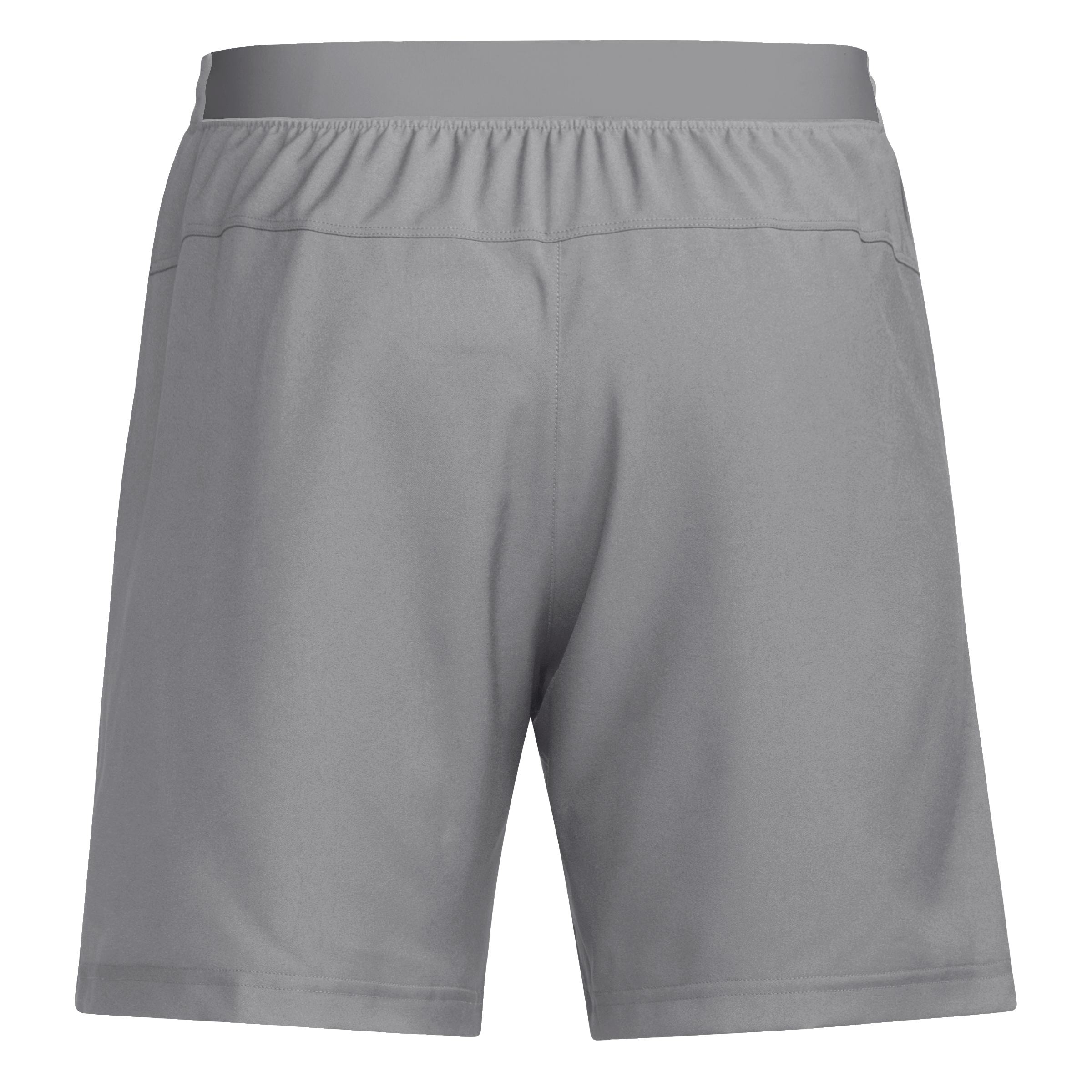 Grey Adidas Men's Designed for Training Woven Short with Pockets - Nebraska Cornhuskers