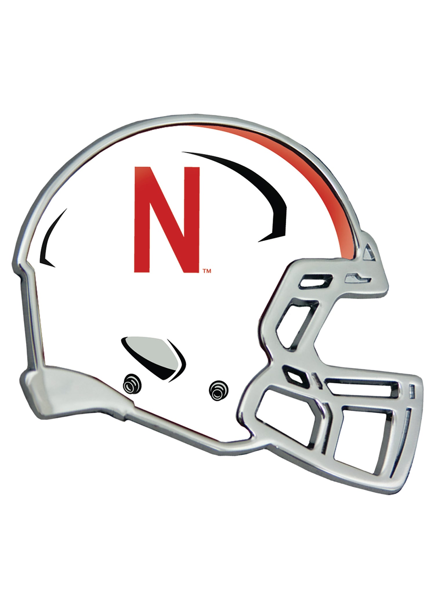 Helmet Chrome Auto Emblem