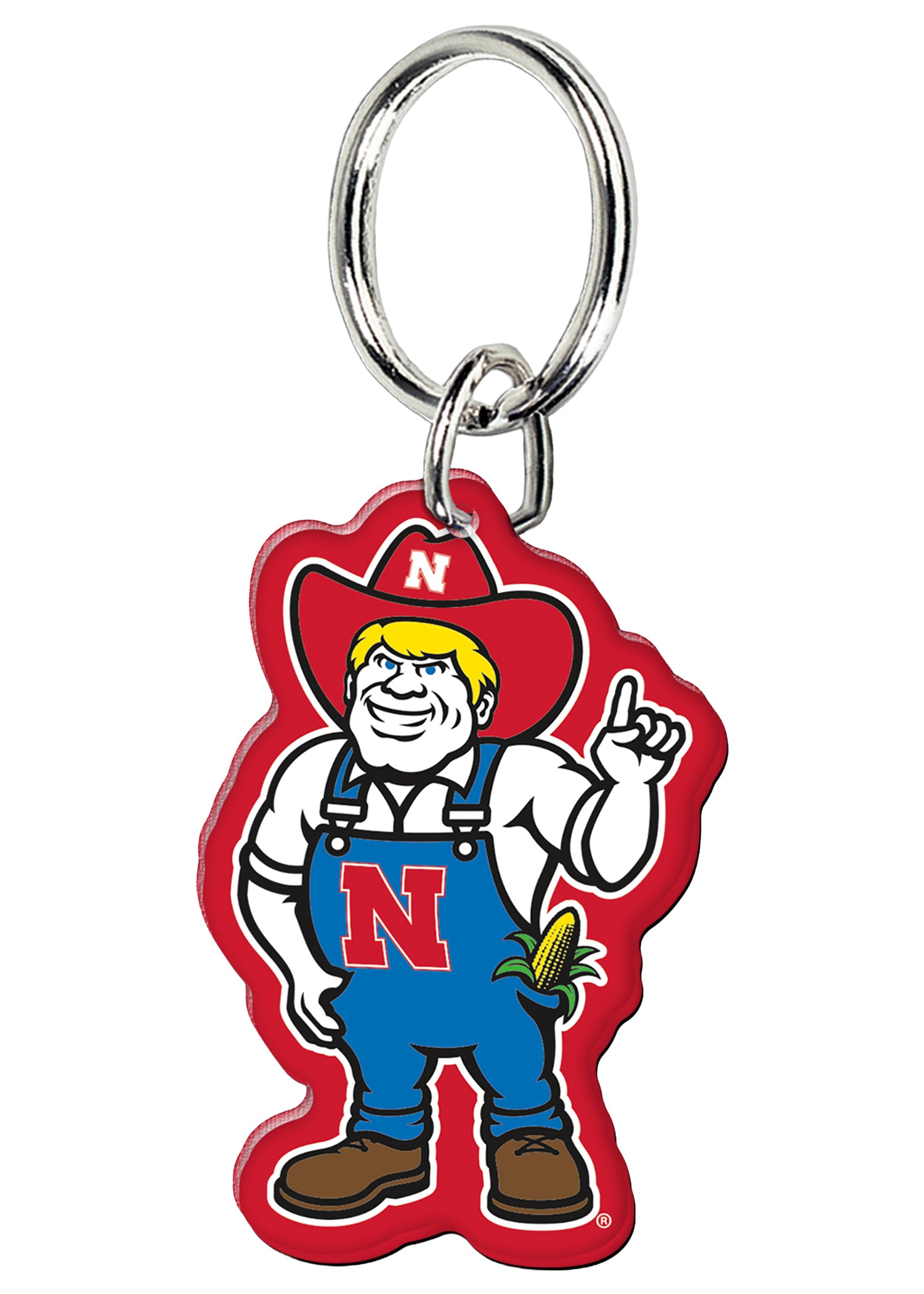 Herbie Key Ring - Nebraska Cornhuskers