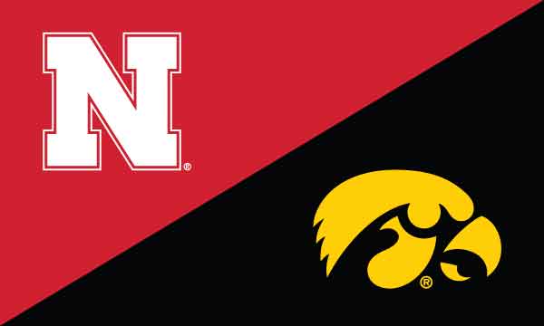 House Divided Iowa - Flag Single Sided Silk Screened 3ft x 5ft Grommet Nebraska Cornhuskers HD030521NEIA1