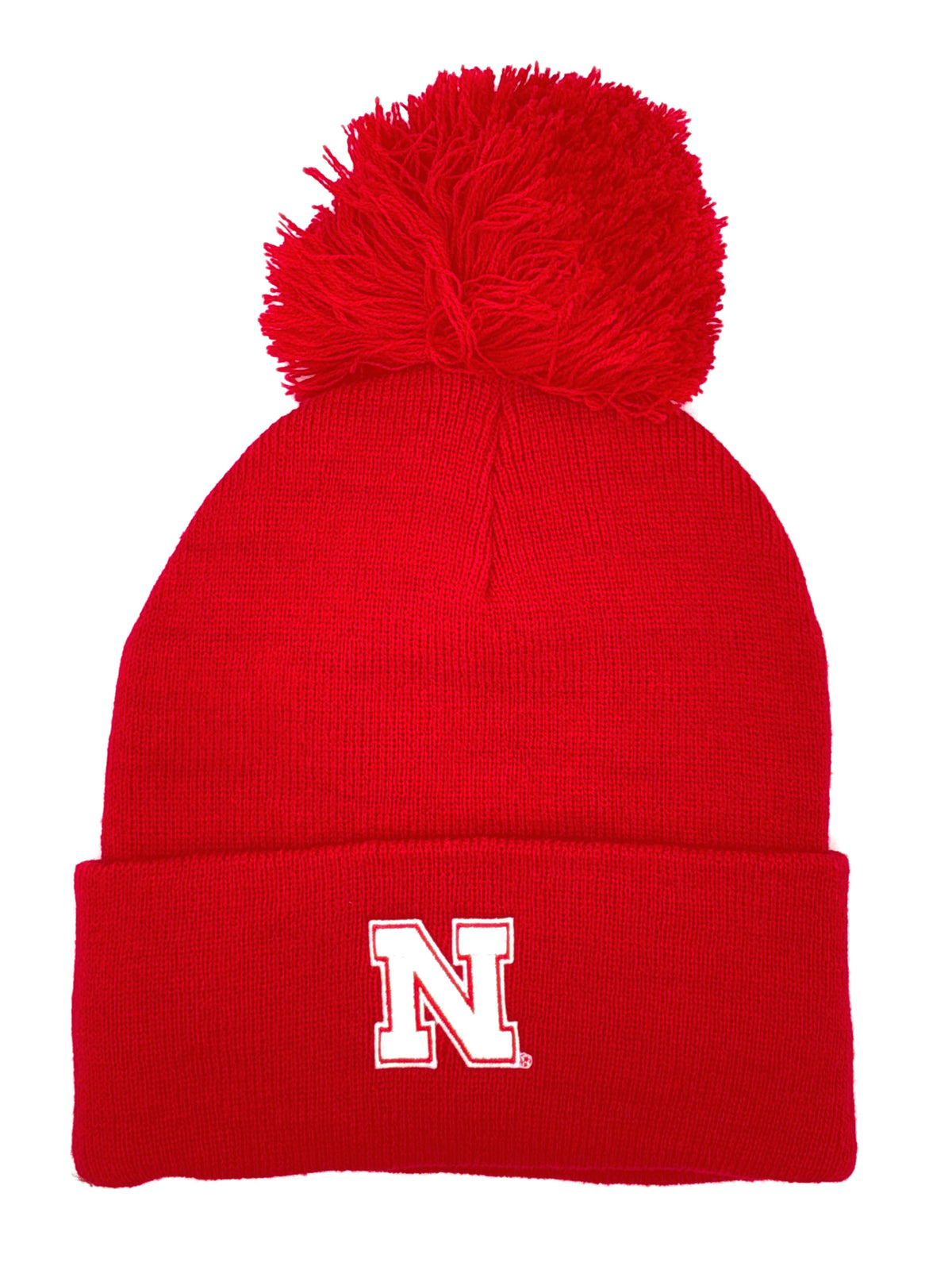 Satin-Lined Nebraska Husker Beanie