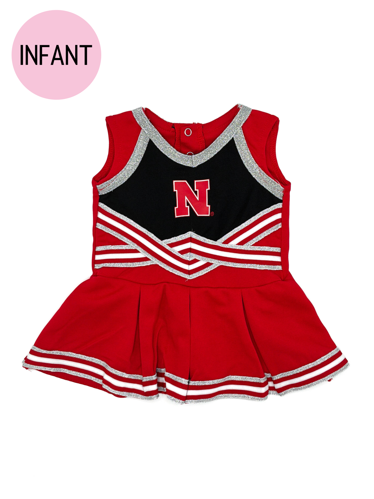 Huskers Glitter Lollipop Cheerleading Dress