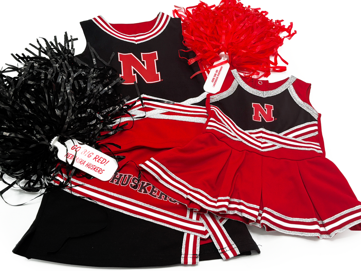 Huskers Glitter Lollipop Cheerleading Dress
