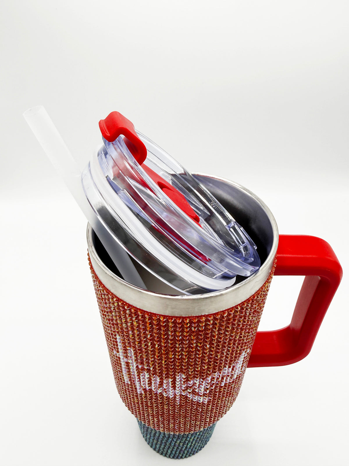 Bling Colossal Handled Tumbler - Nebraska Cornhuskers