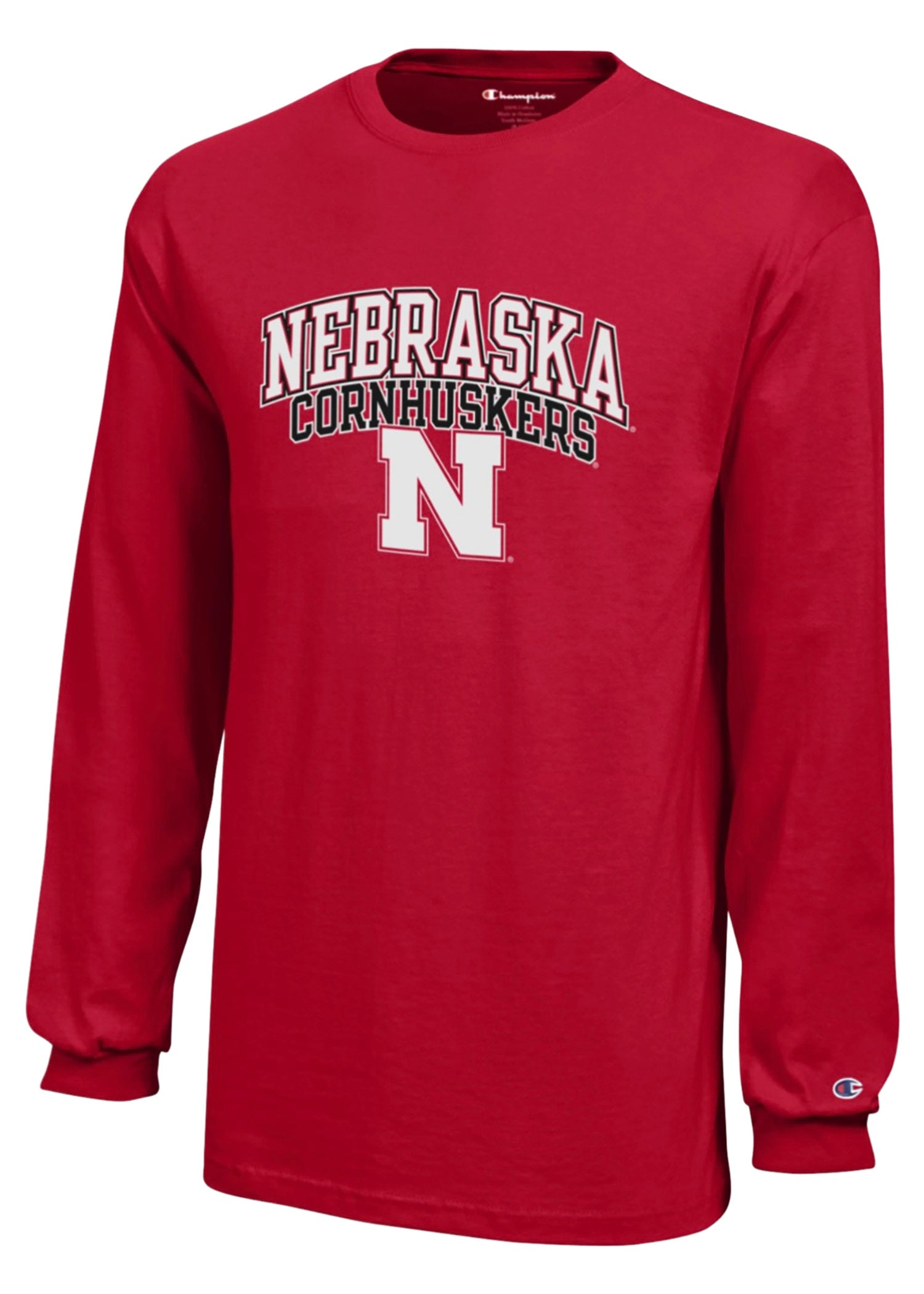 Arch Nebraska N Long Sleeve Tee Youth