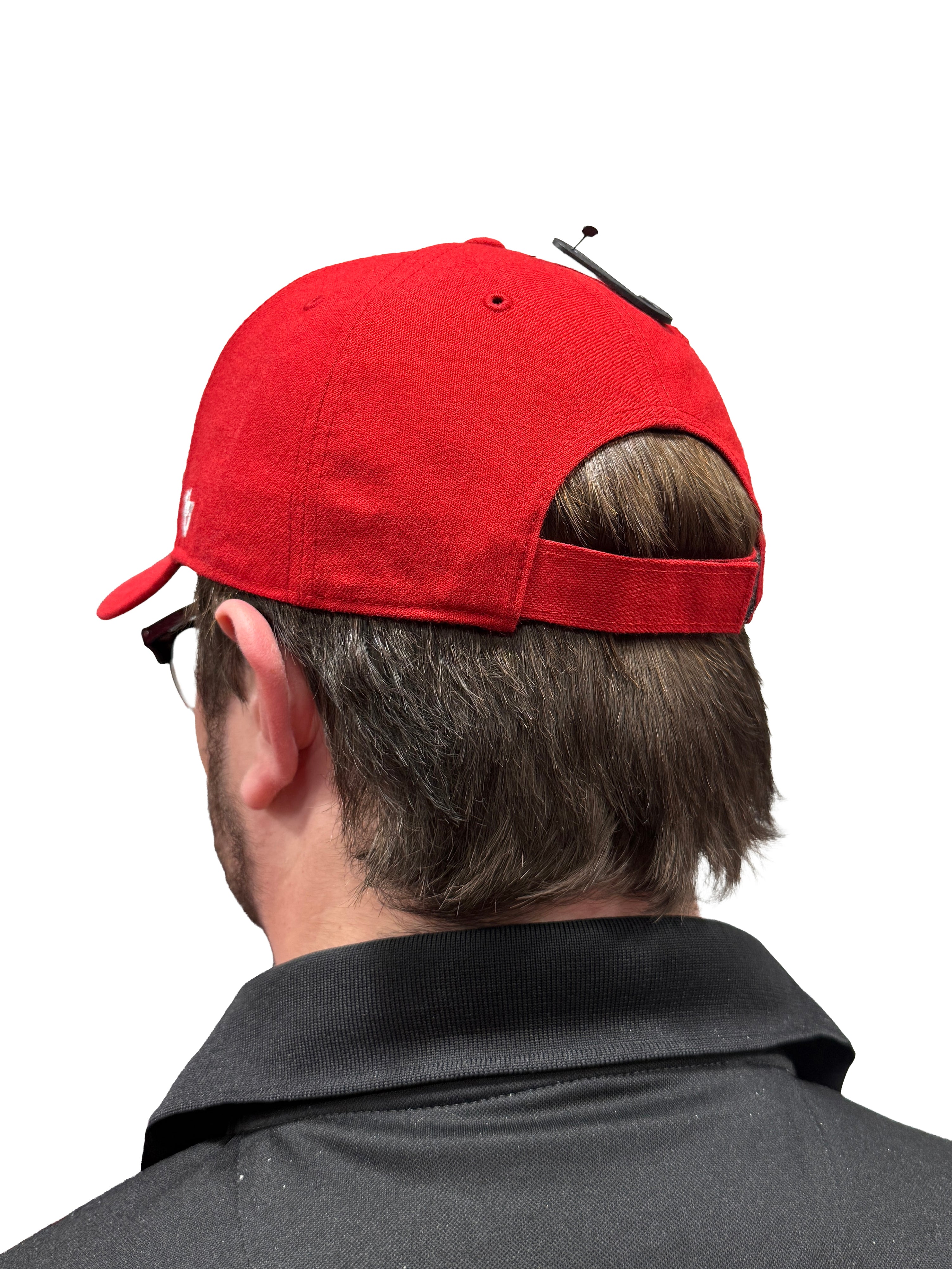 Nebraska Huskers Red Block “N” Velcro Cap
