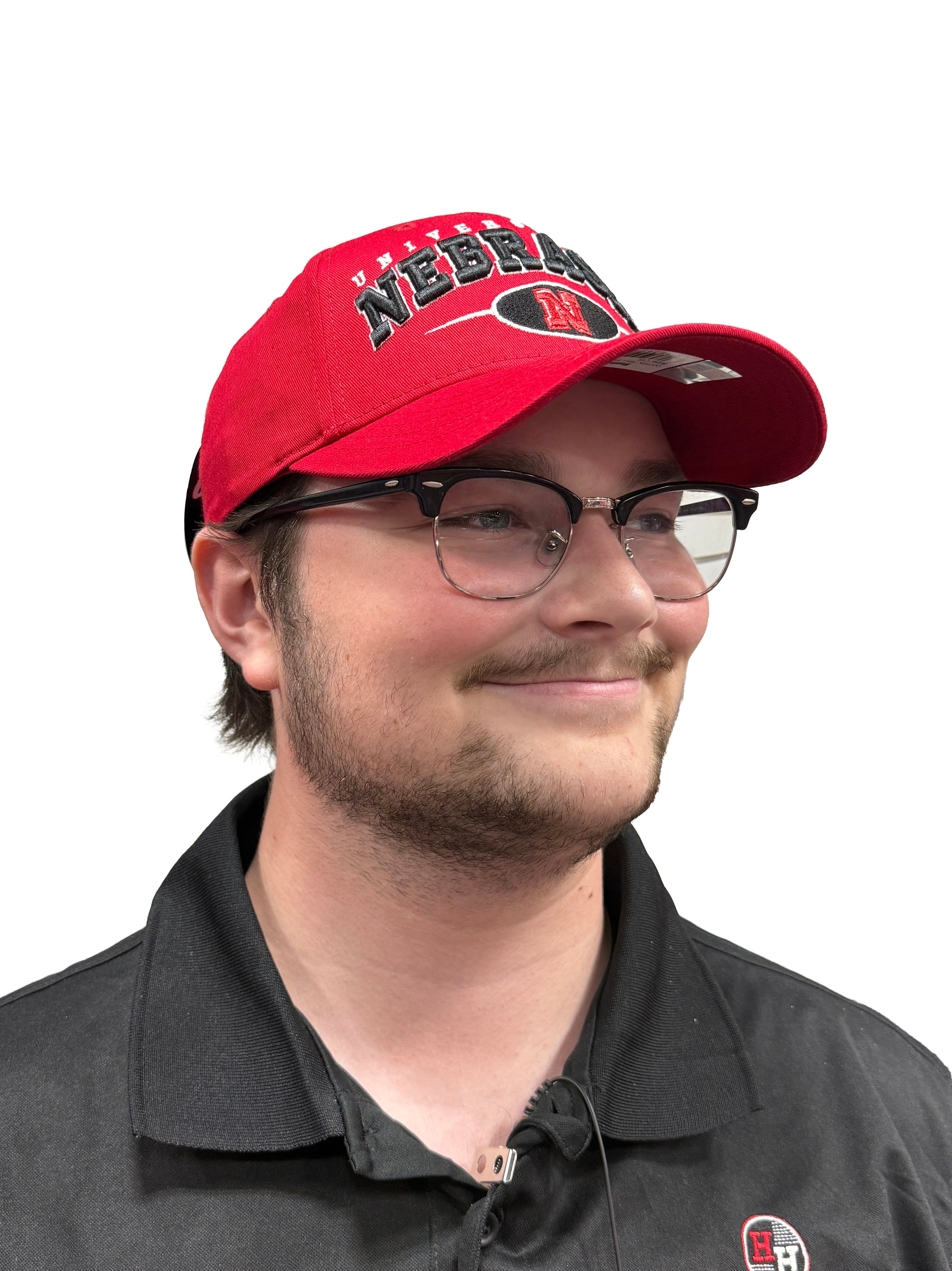 Nebraska Huskers Curved Bill Snapback Hat