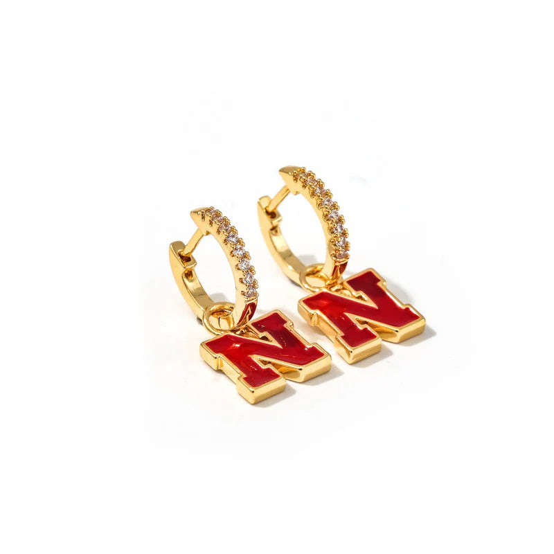 Color Shout Pennant Pair Earring Set