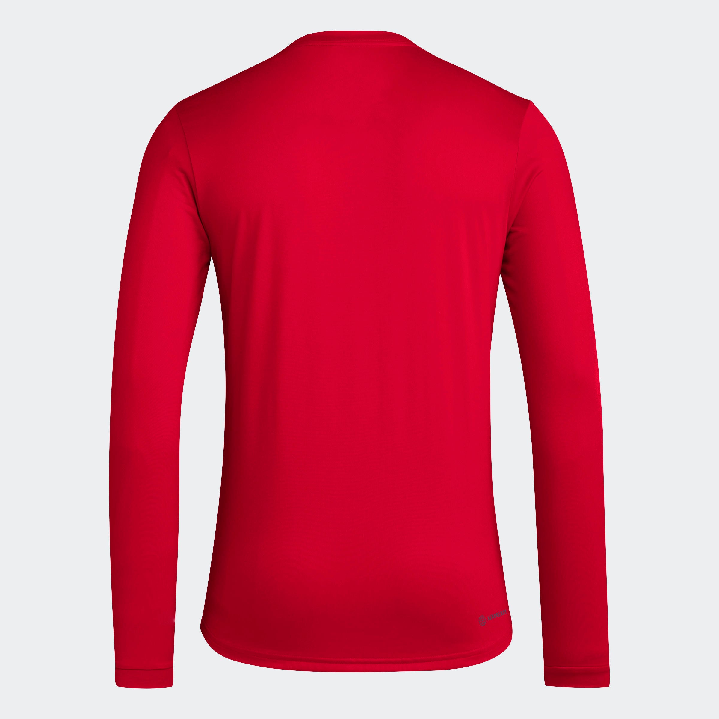 Adidas Pregame Nebraska Football Long Sleeve Red