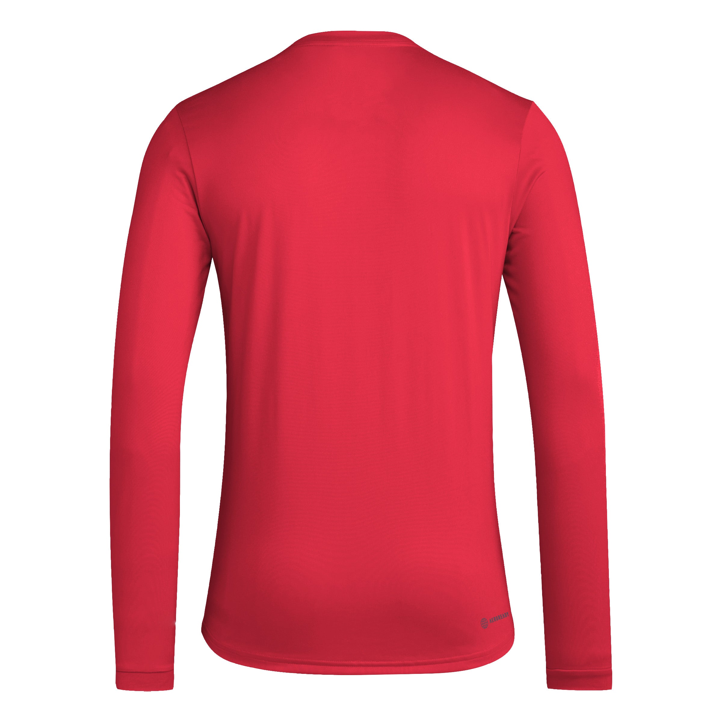 Adidas Red Basketball Long Sleeve Pregame Dri-Fit Tee Nebraska Cornhuskers