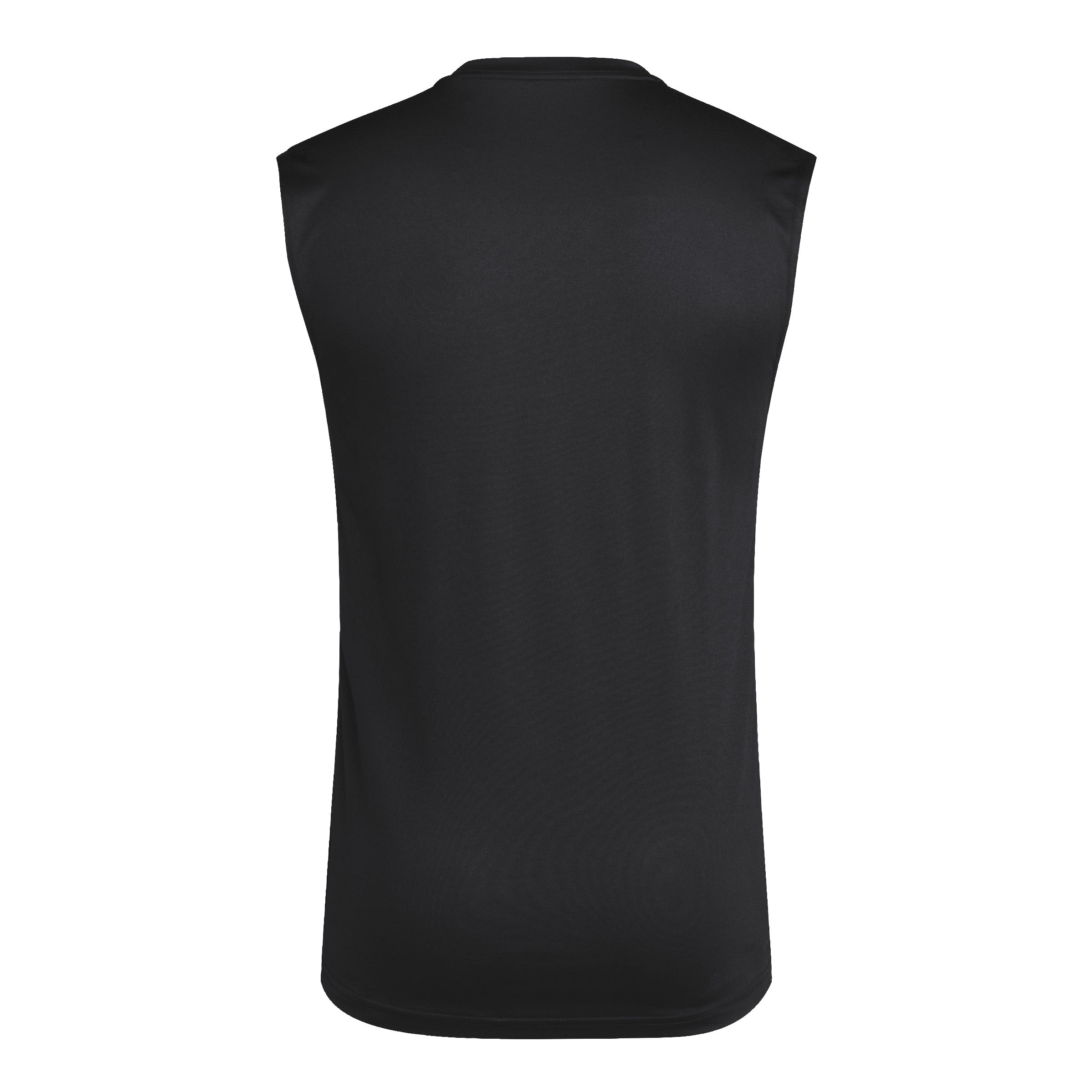 Black Adidas Men's Pregame Football Sleeveless Tee - Nebraska Cornhuskers