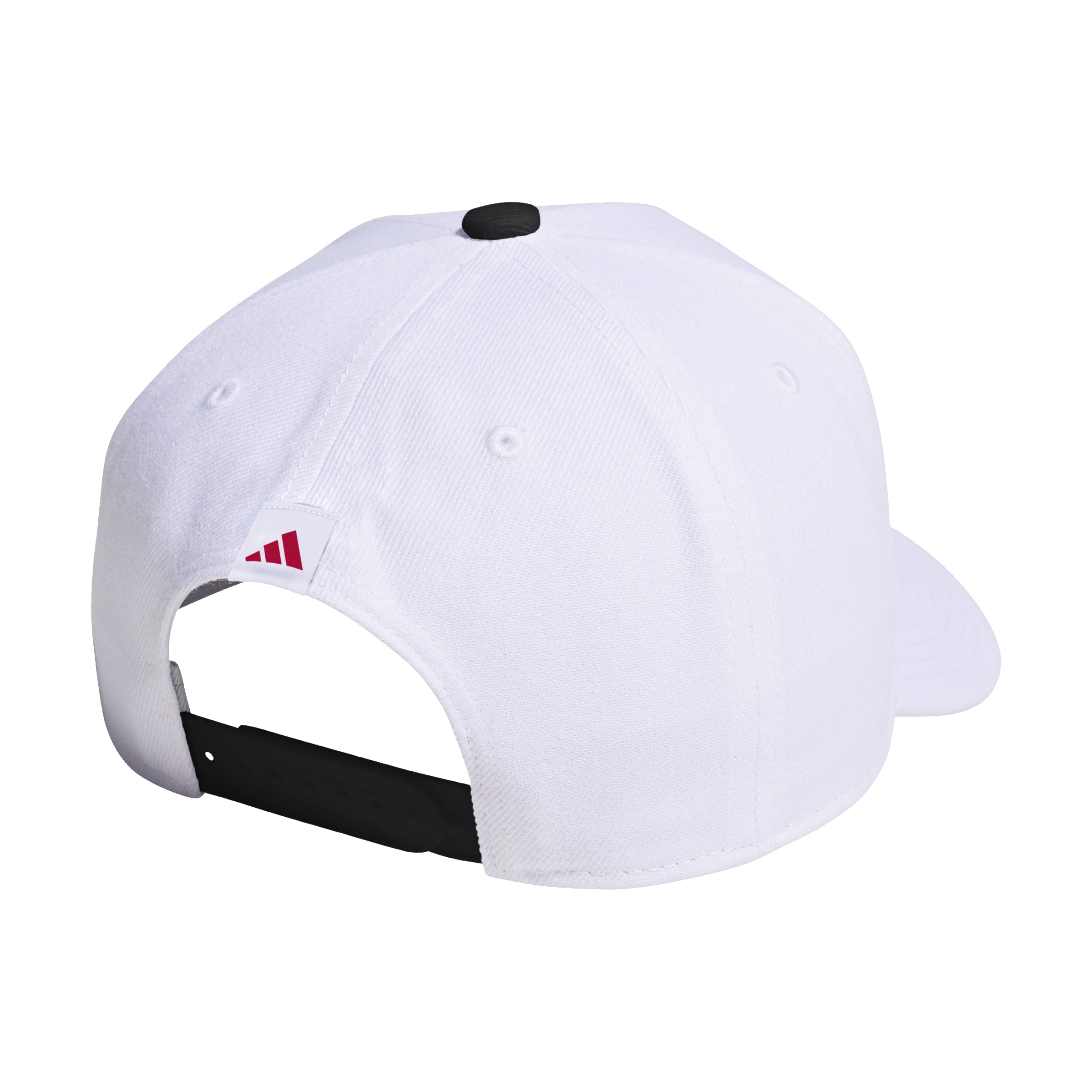 White HUSKERS Adidas Low-Profile A-Frame Hat - Nebraska Cornhuskers