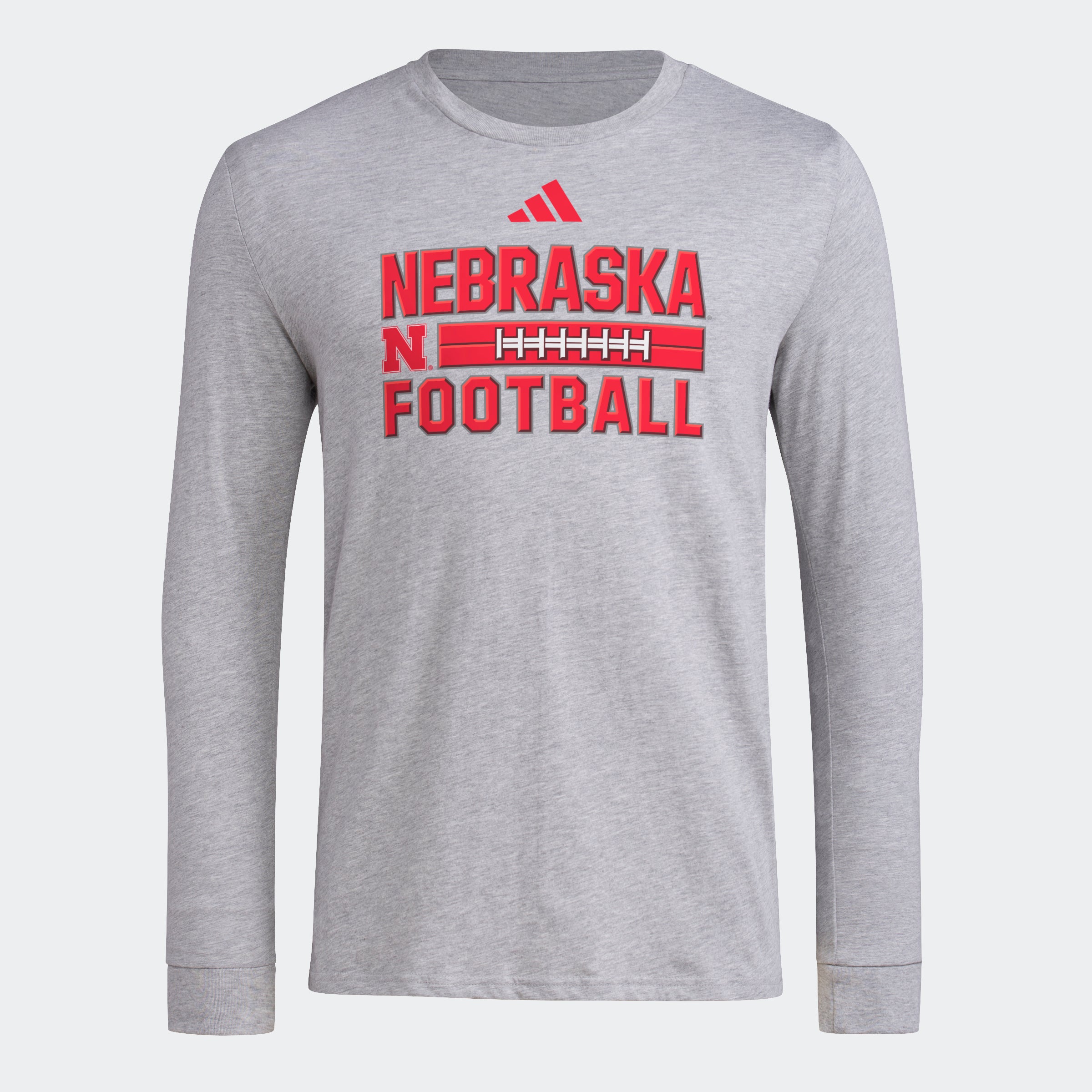Adidas Pregame Laces Out Long Sleeve Grey