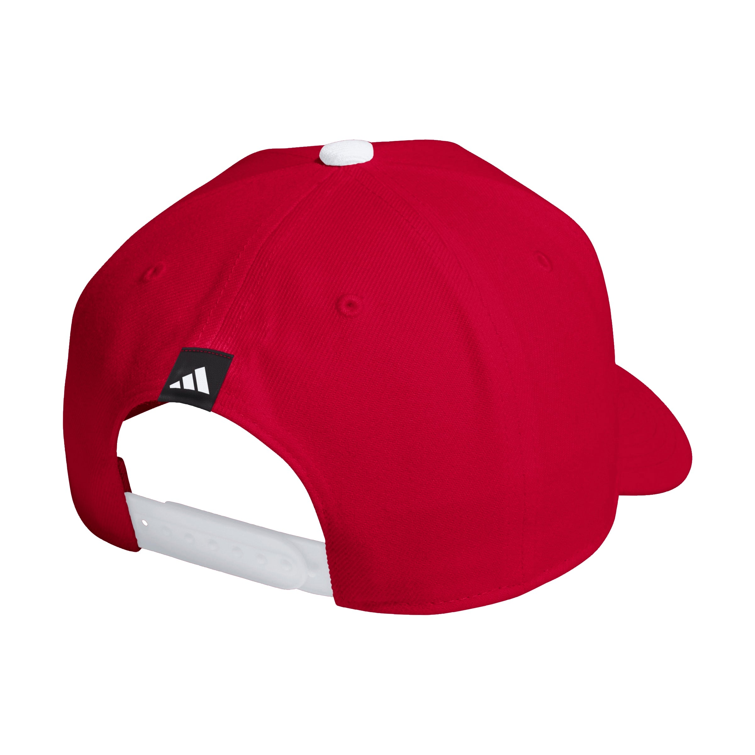 Red HUSKERS Adidas Low-Profile A-Frame Hat - Nebraska Cornhuskers